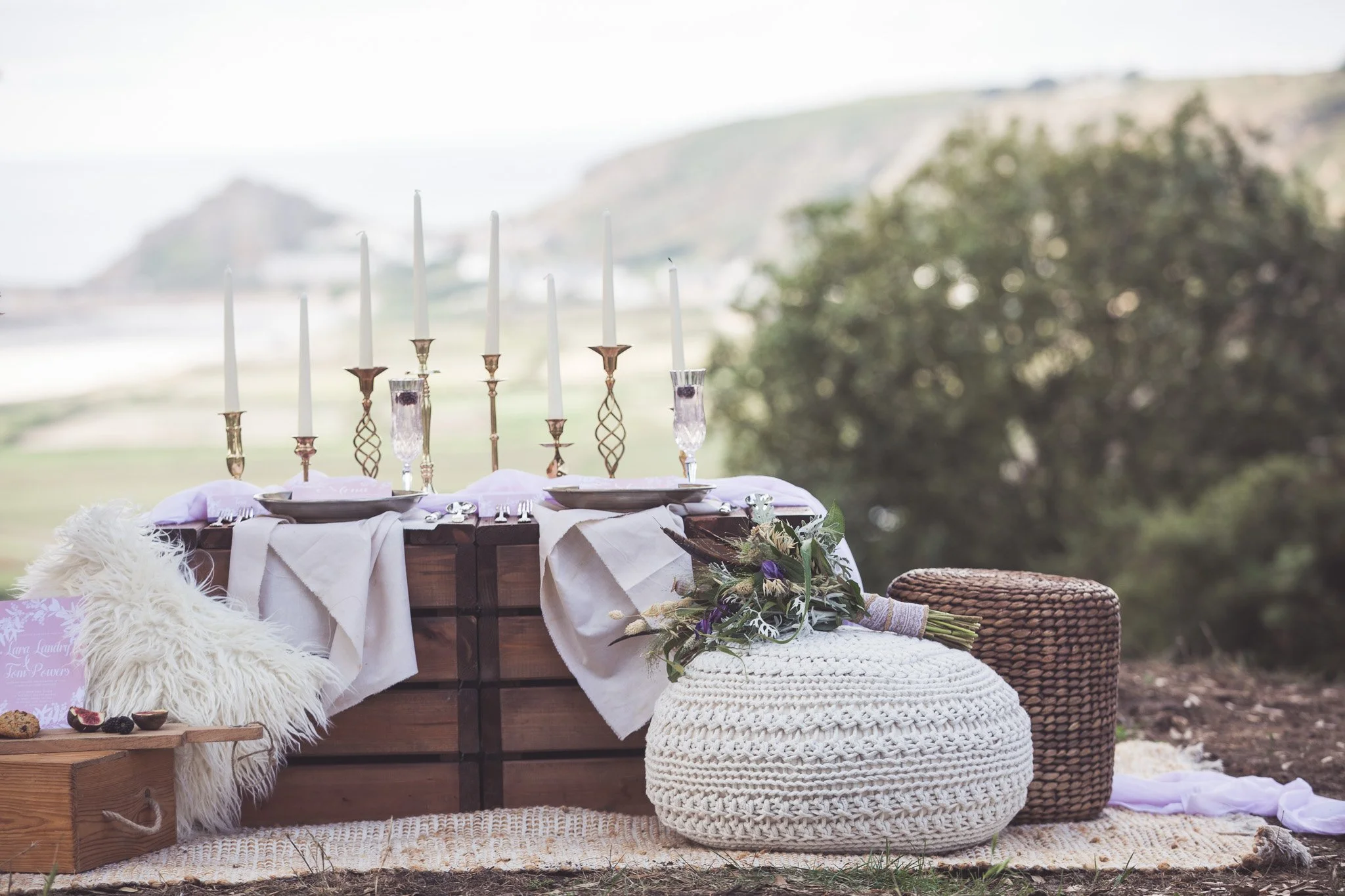 Jersey wedding stylist decor event florist props