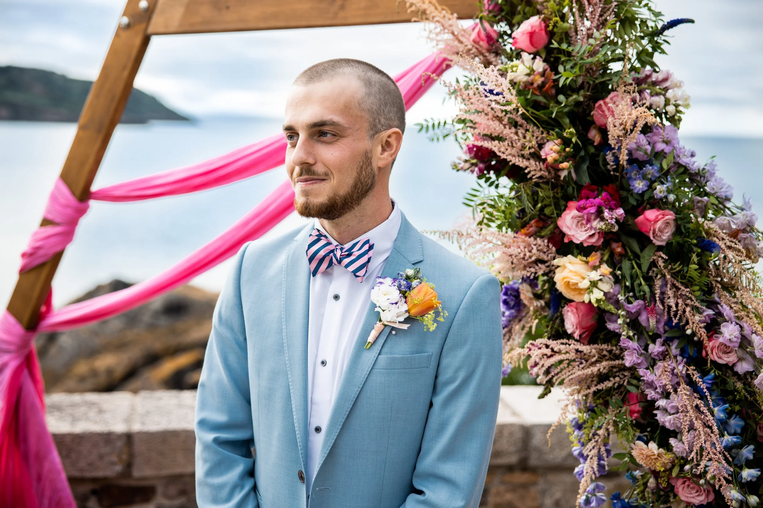 Jersey wedding stylist decor event florist props