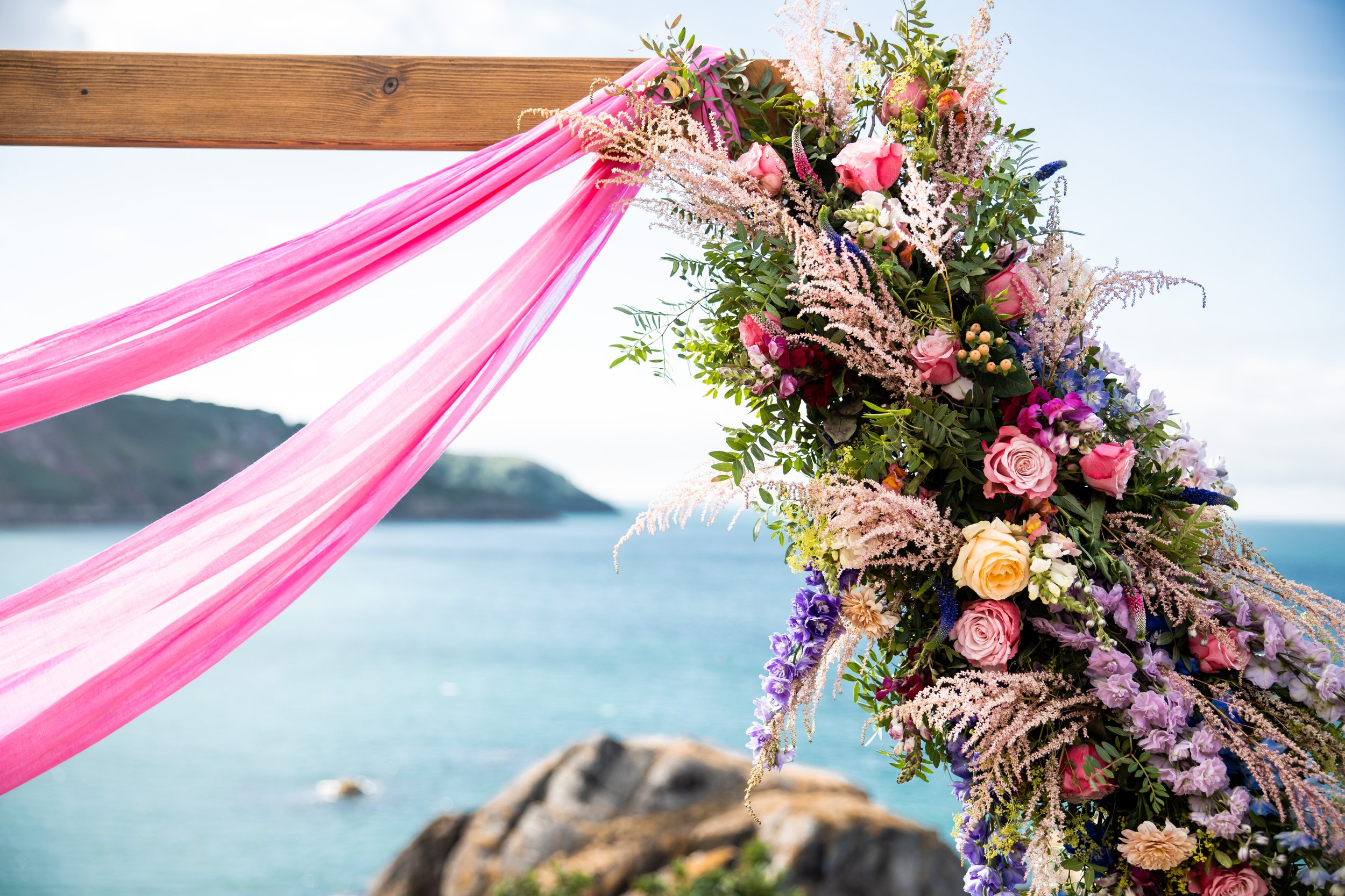 Jersey wedding stylist decor event florist props