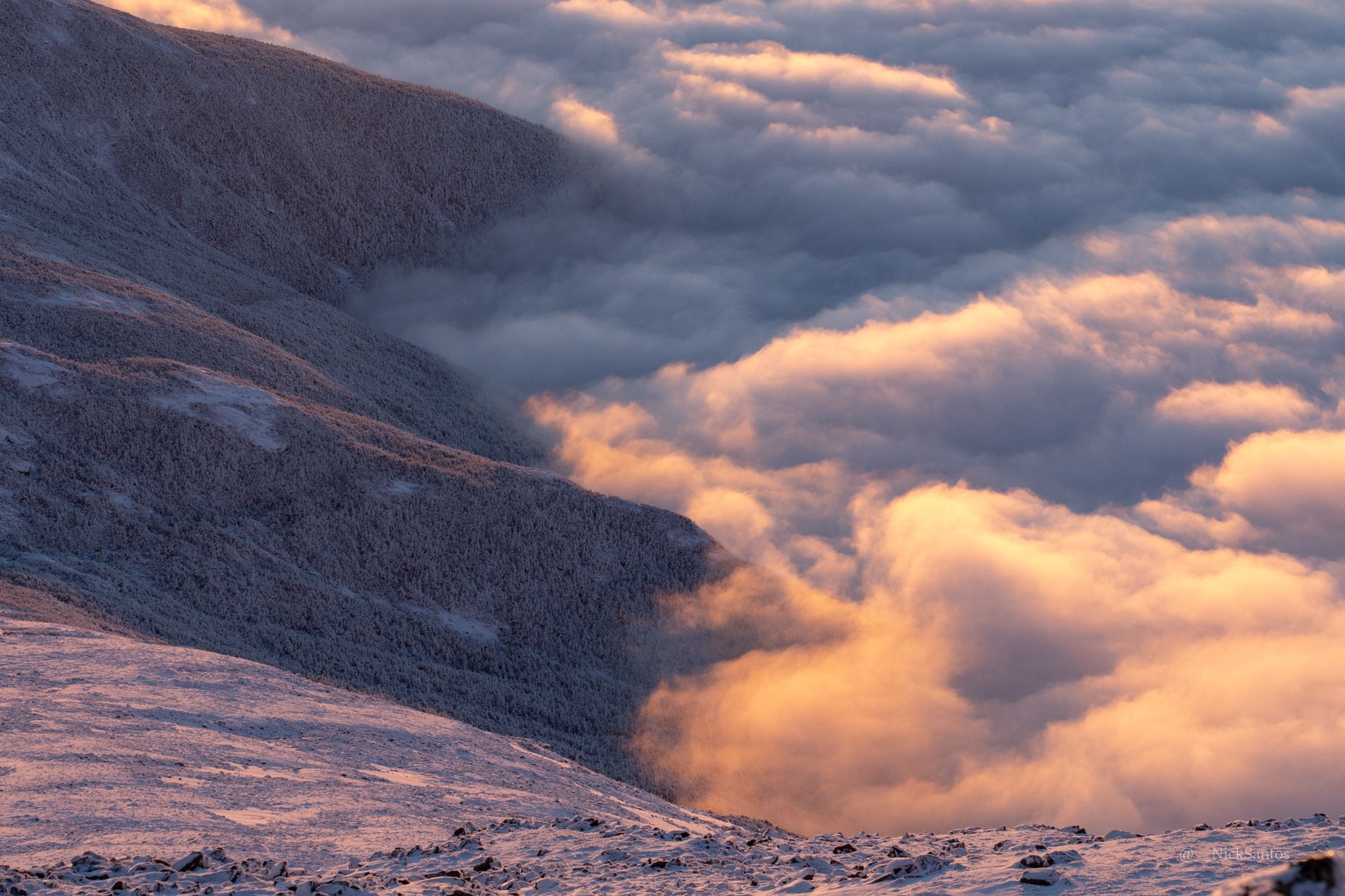 Sunset on Mt. Washington