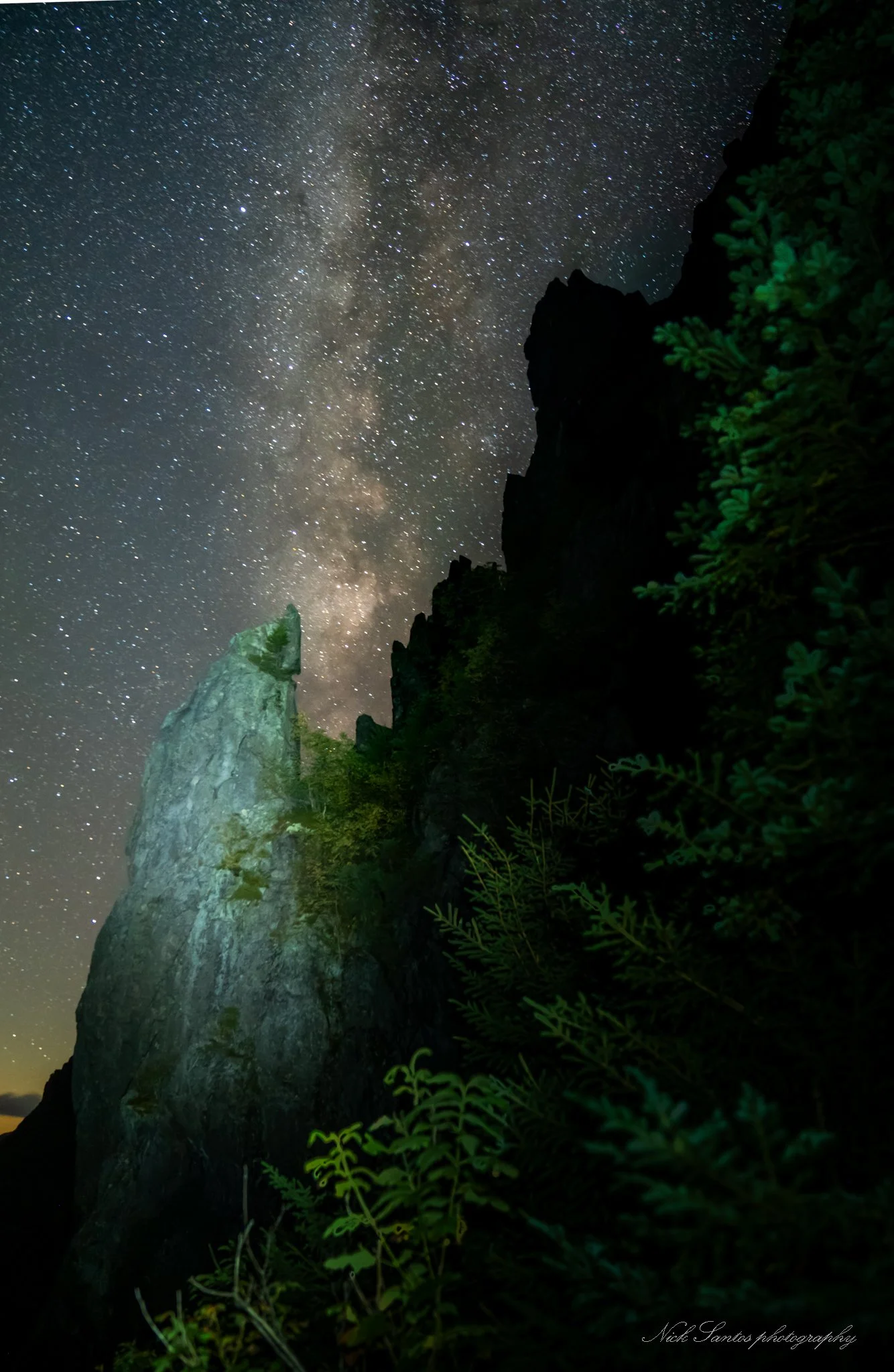 Milky Way Over the Eaglet 20x30 Metal Print