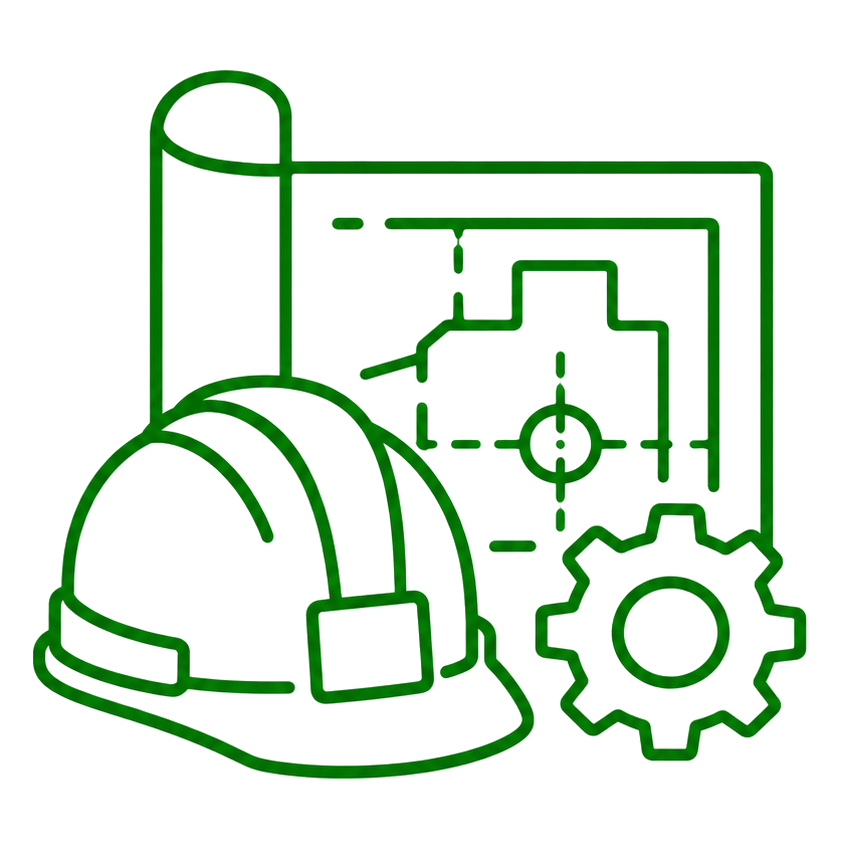 Consulting engineer services icon