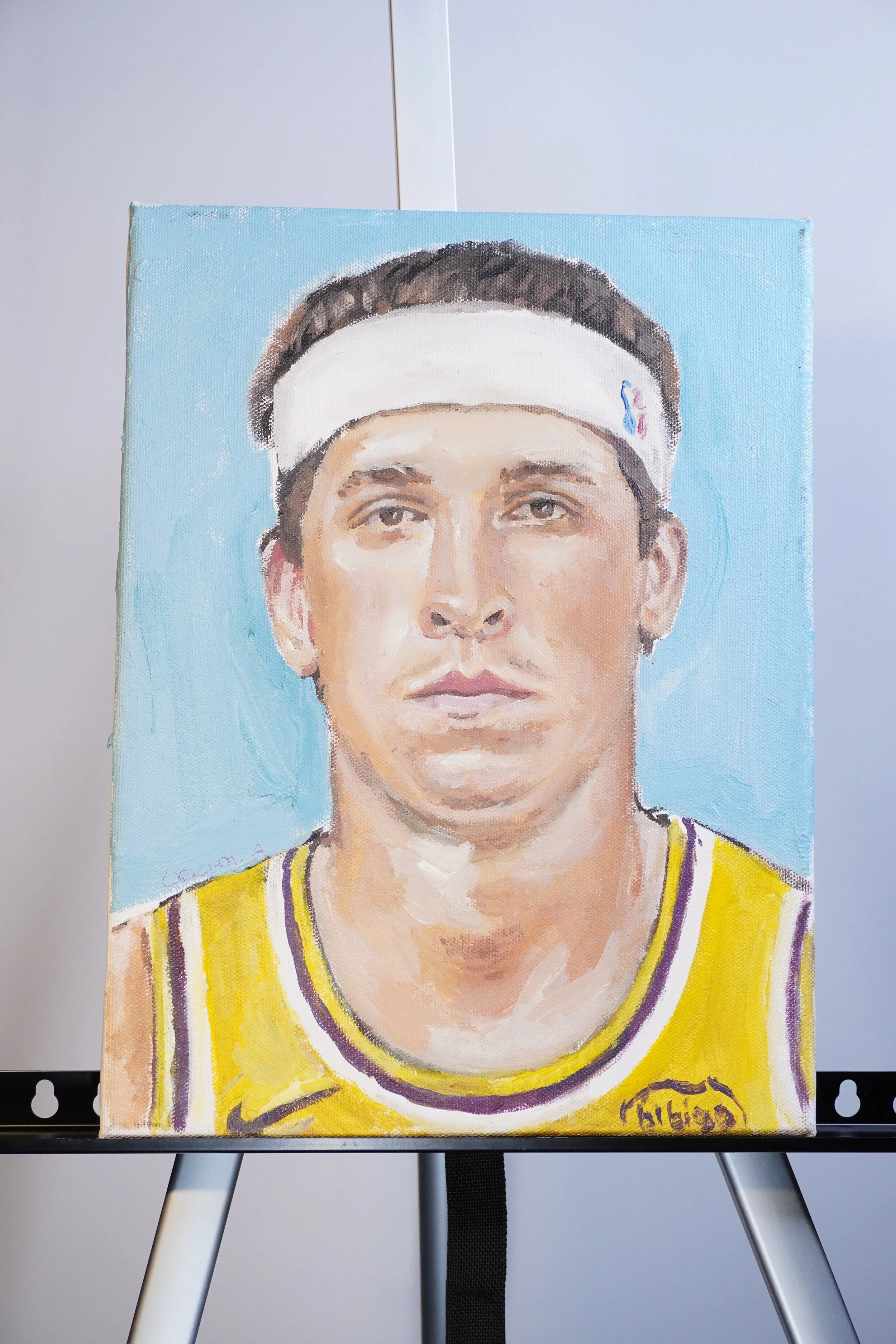 Austin Reaves / Oil on Canvas 10"x12"
