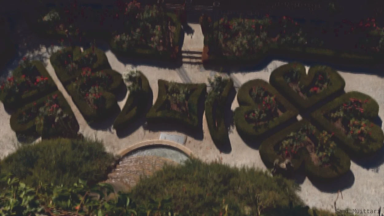 Książ castle garden