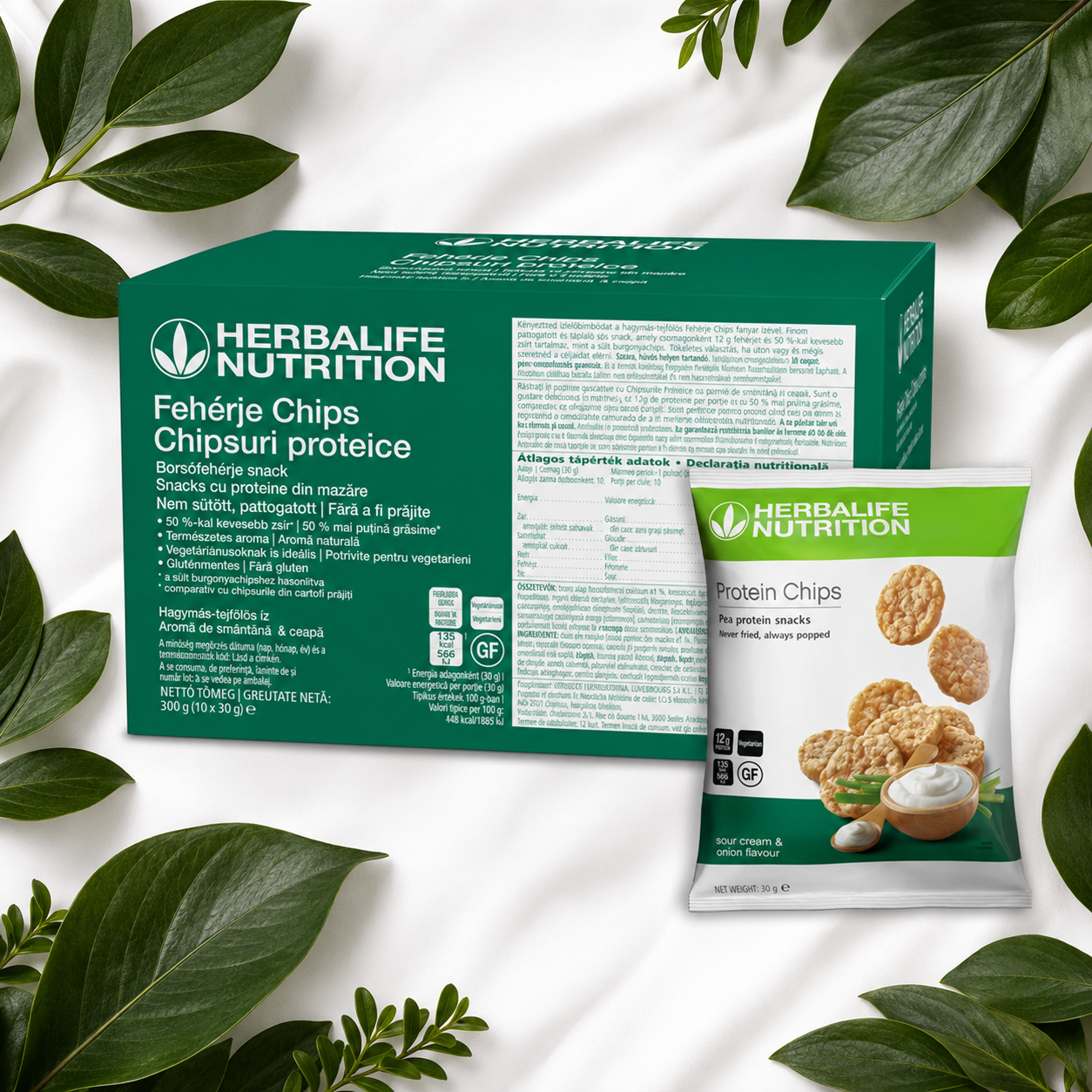 Protein Chips - Sour Cream & Onion Flavour