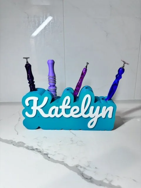 Name Pen Holder