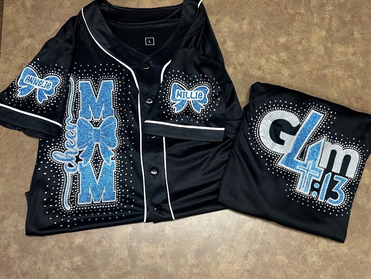 All Star Cheer Rhinestone Jerseys