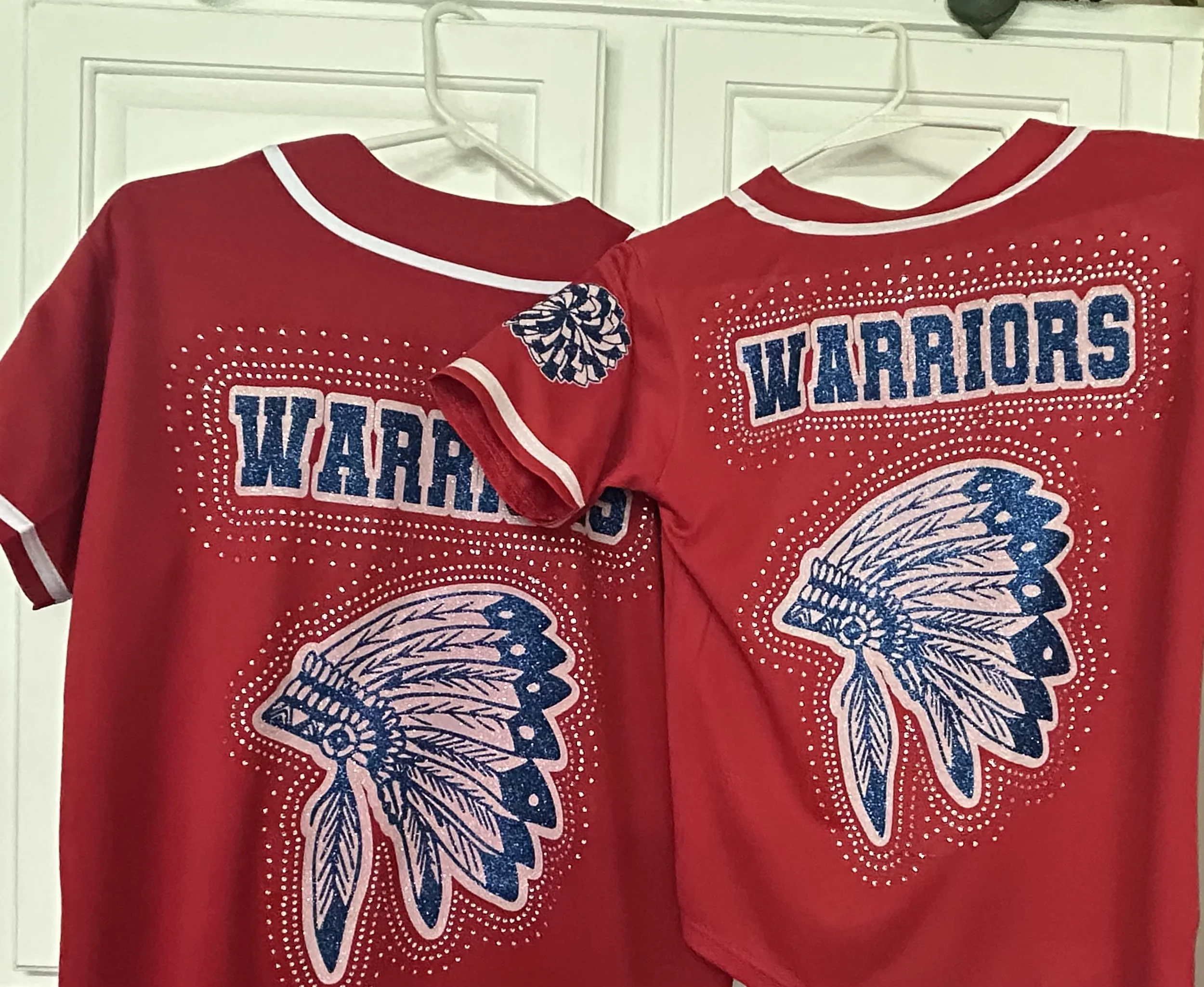 School Spirit Rhinestone Jerseys