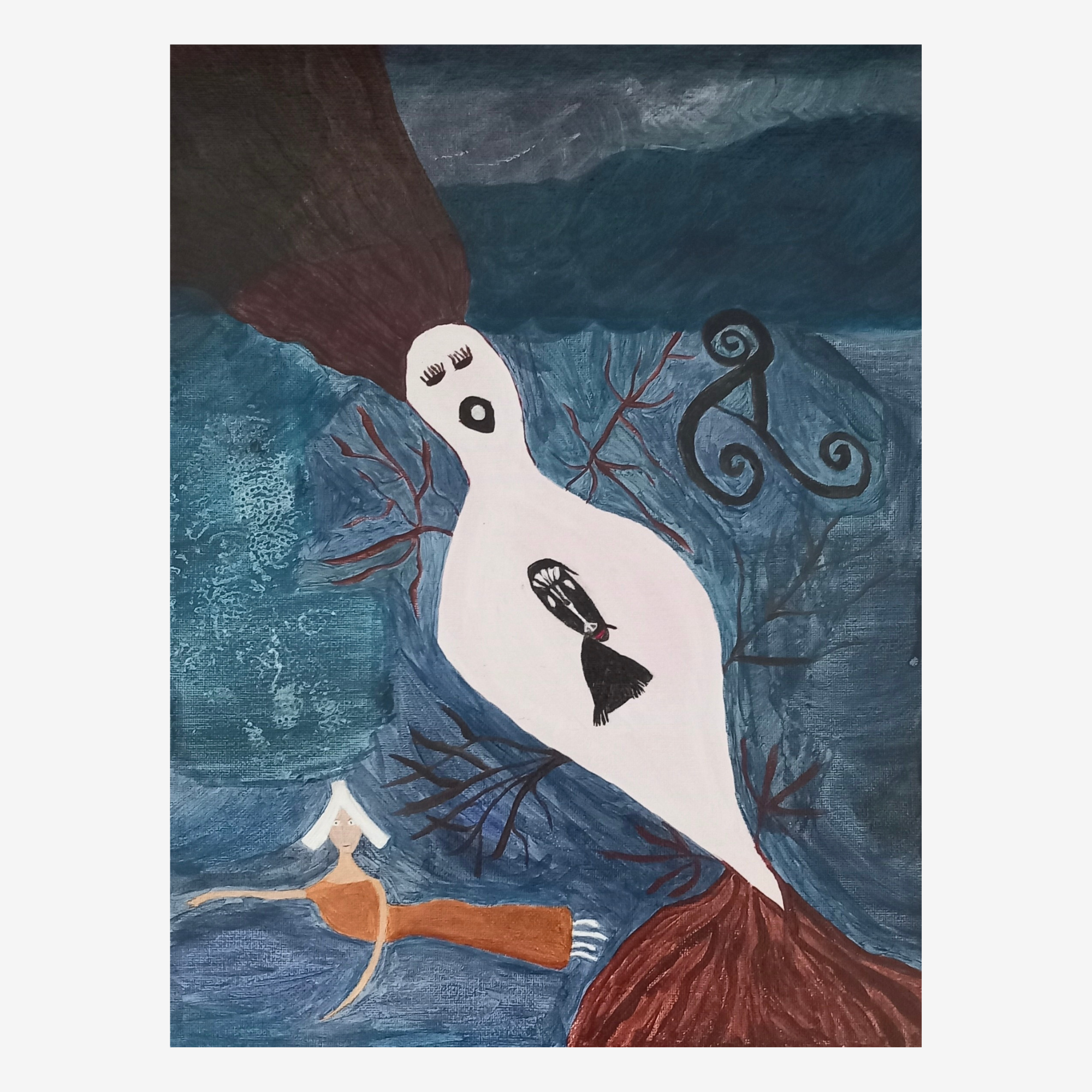 The Demon and the Flying Woman