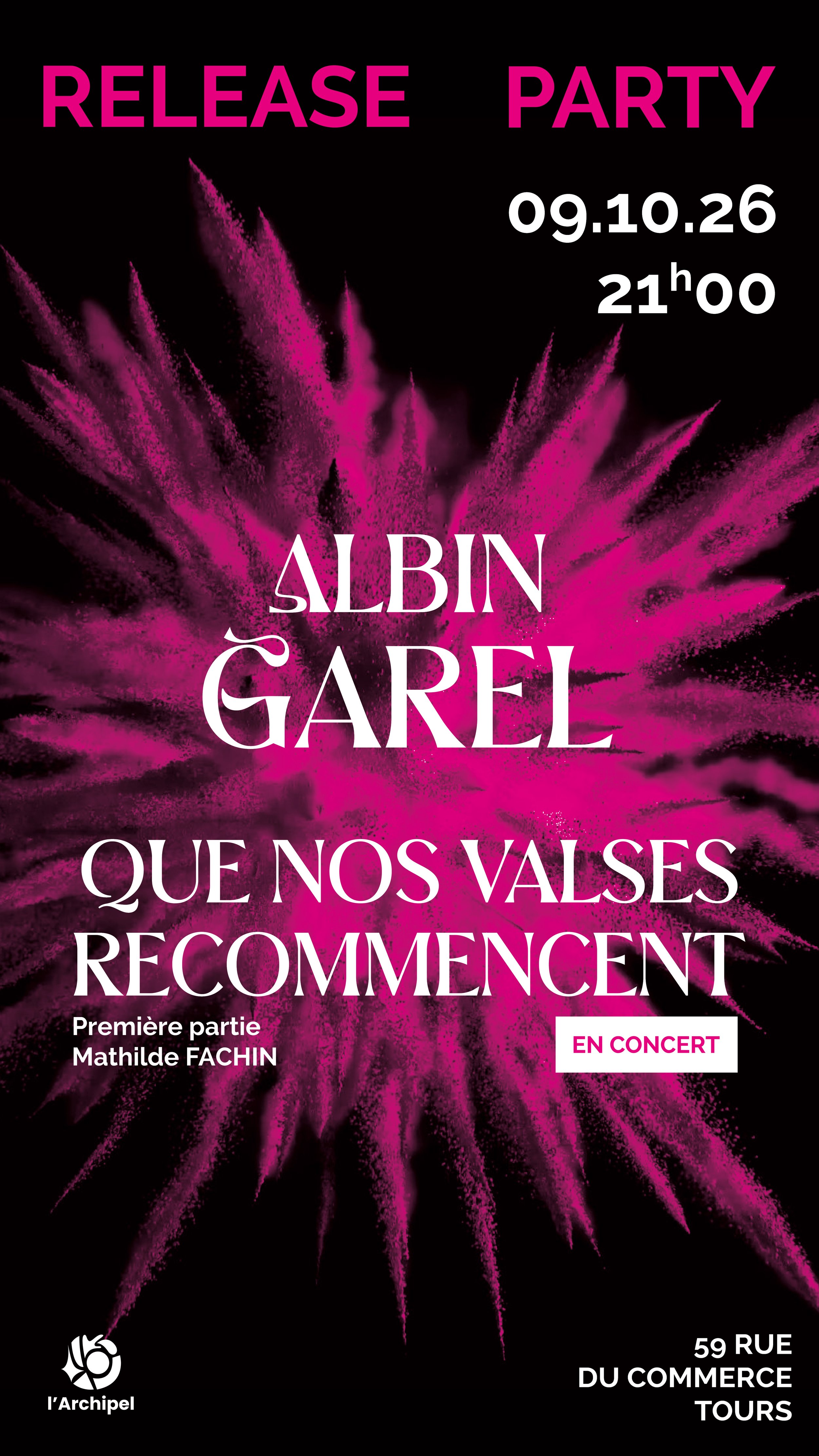 Release Party Albin Garel