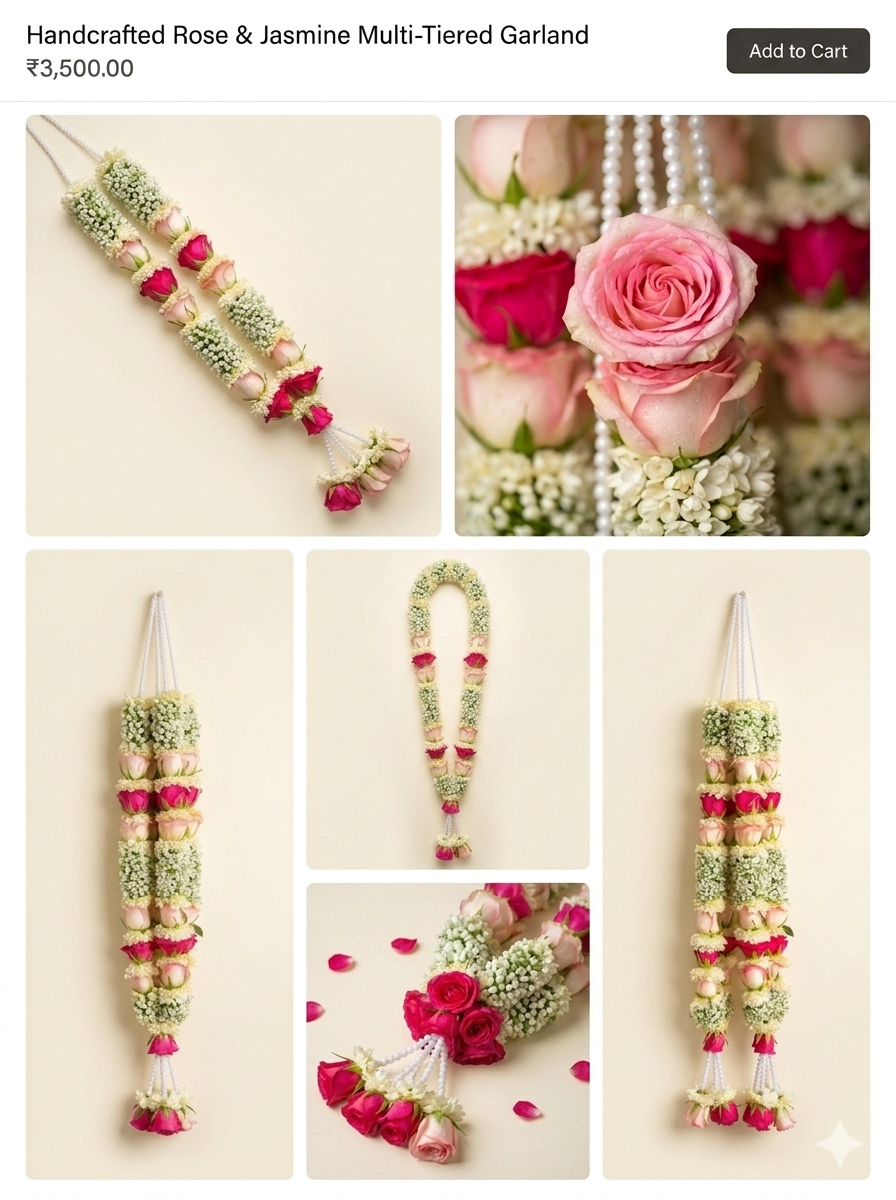 Premium look garland G1