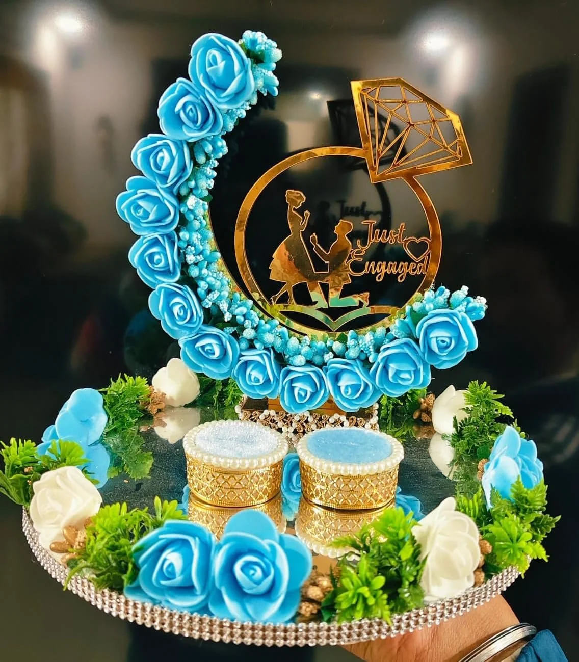 ELITE ENGAGEMENT RING PLATTER EG5