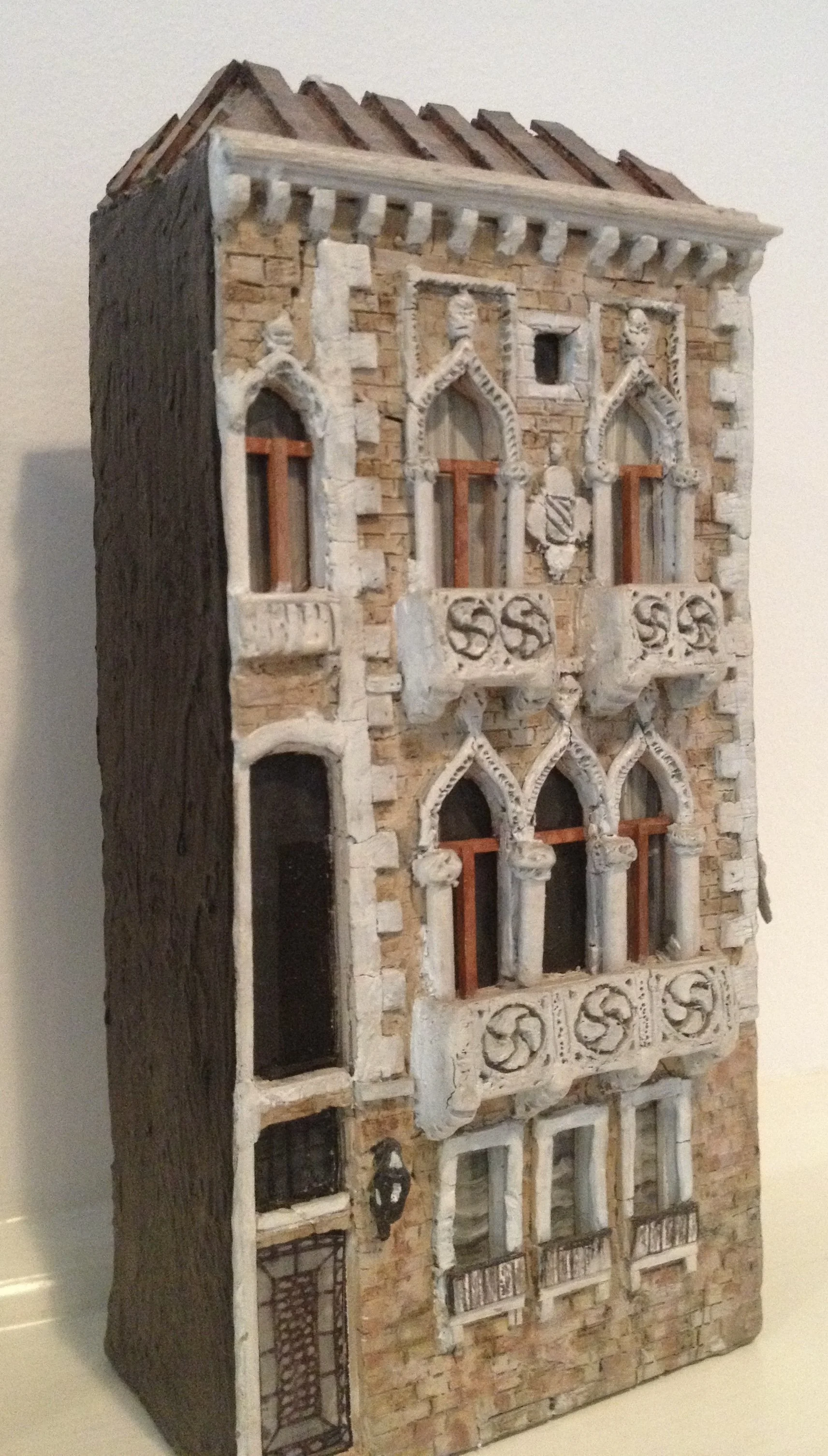 Venetian Noble Home, 3d scultpture