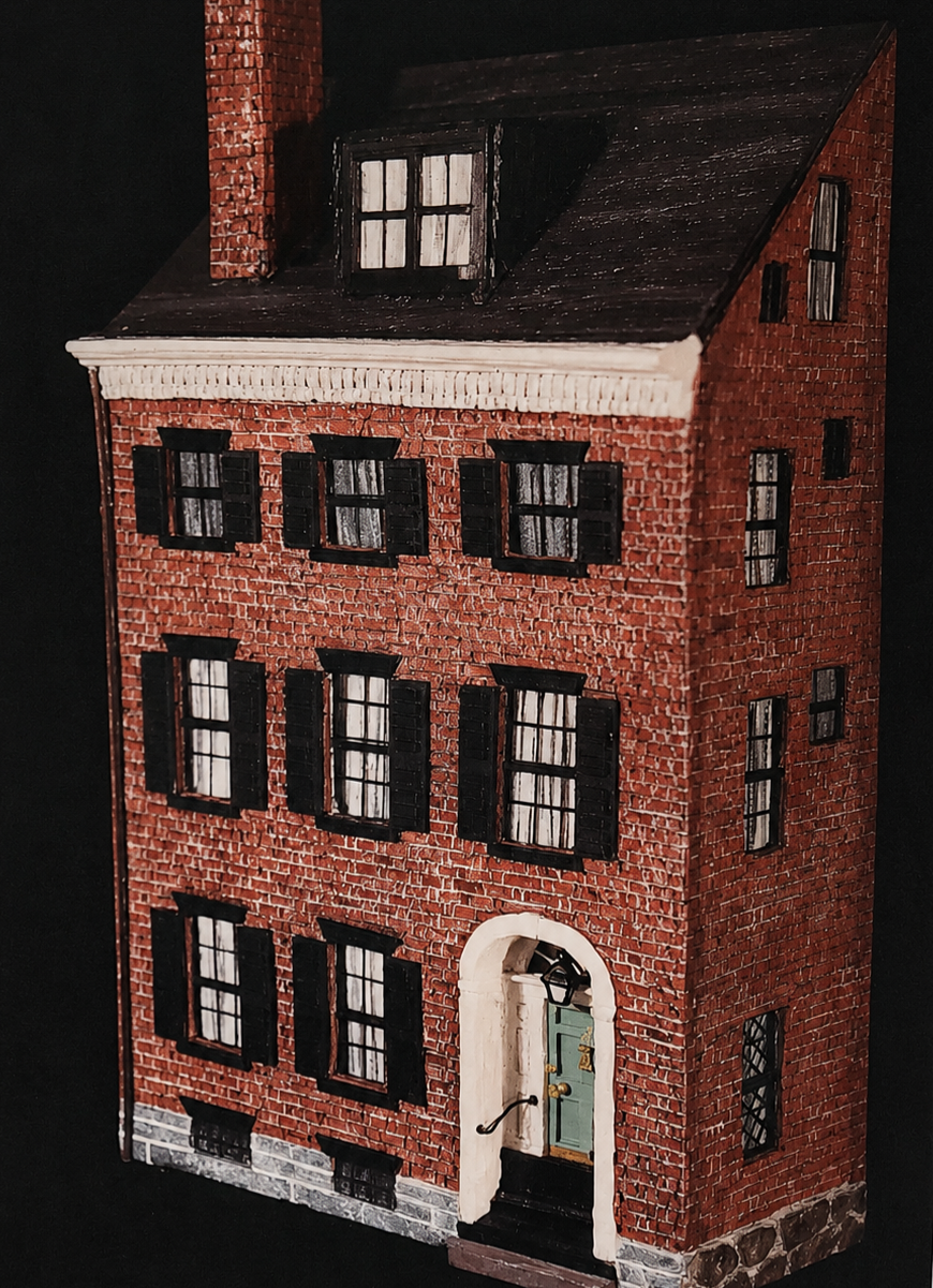Boston Townhouse, 3d sculpture