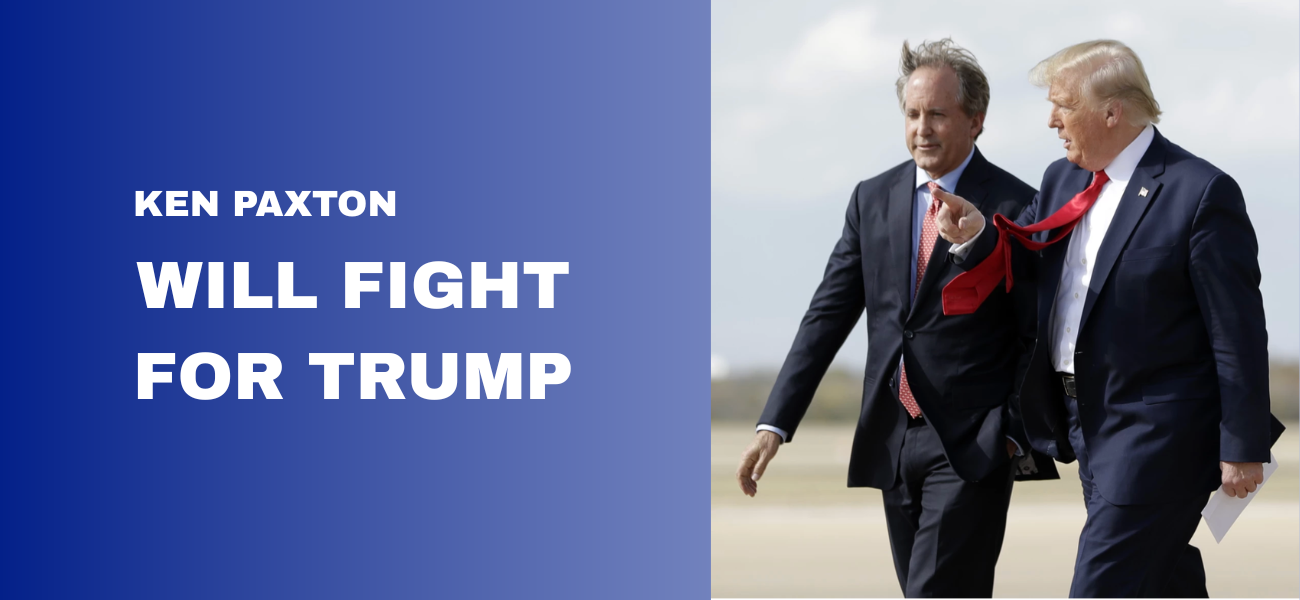 Ken Paxton Would Ya Know if Trump Asked