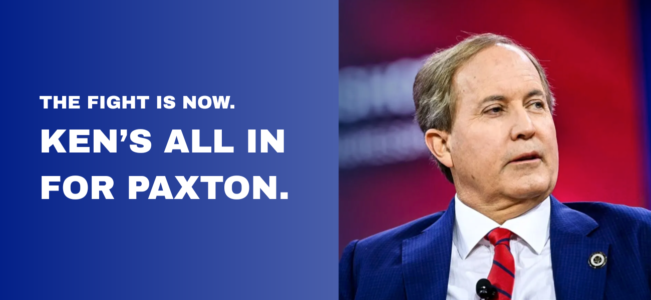 KEN PAXTON ONLY CARES ABOUT HIMSELF