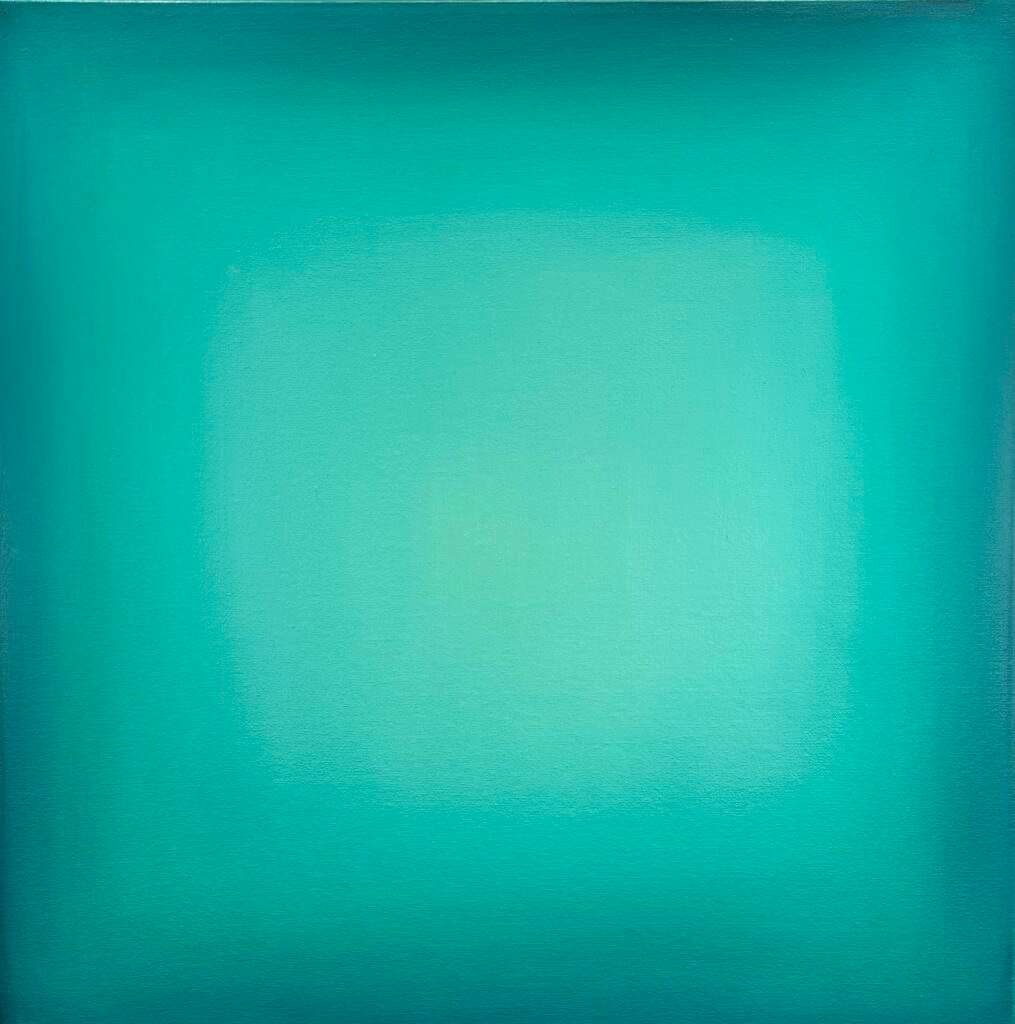 Another Day 
24 × 24 in / 61 × 61 cm