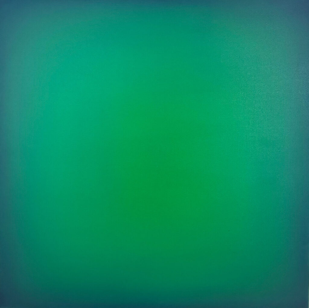Rolling Green 
36 × 36 in / 91 × 91 cm