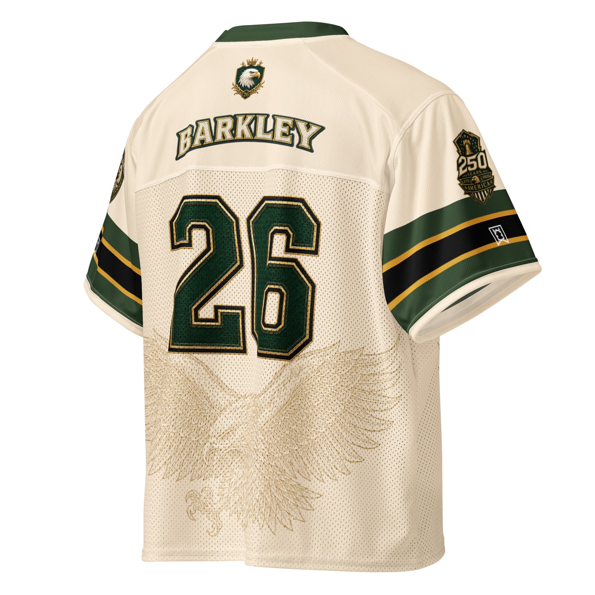 'The Liberty Legacy' EAGLES Boxy football jersey