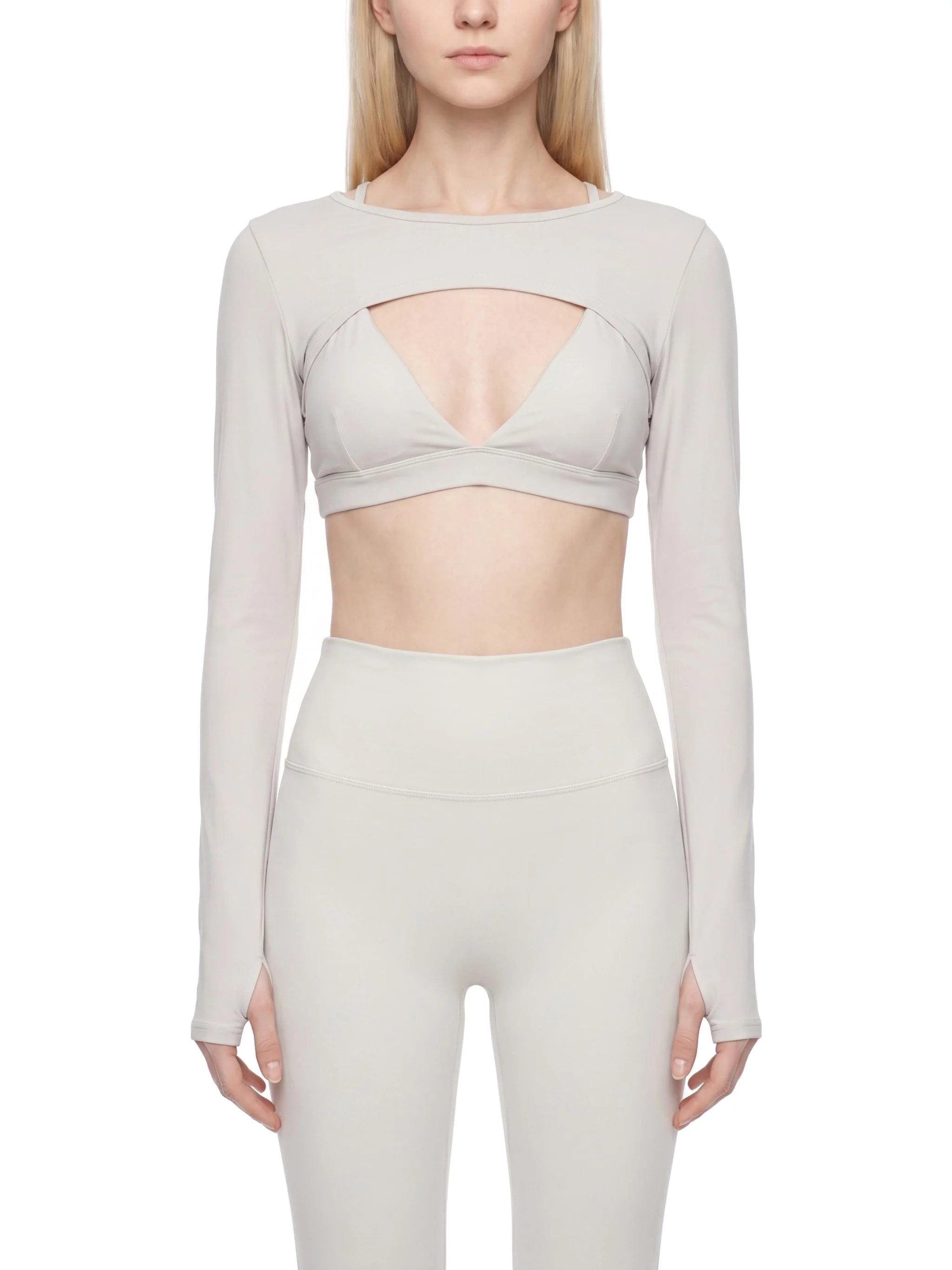 Women’s Cutout Long Sleeve Yoga Shrug