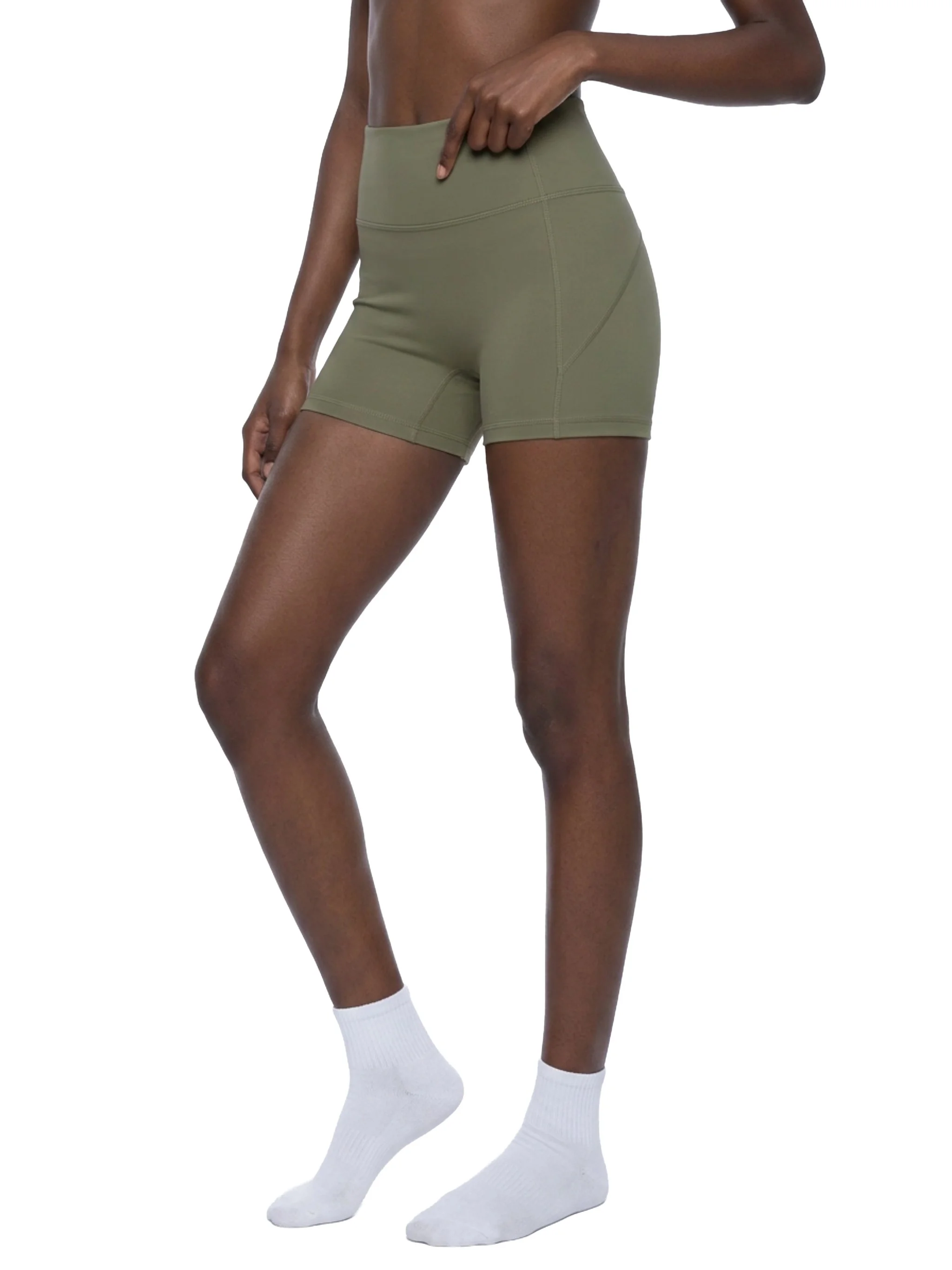 Women’s High-Waist Yoga Shorts
