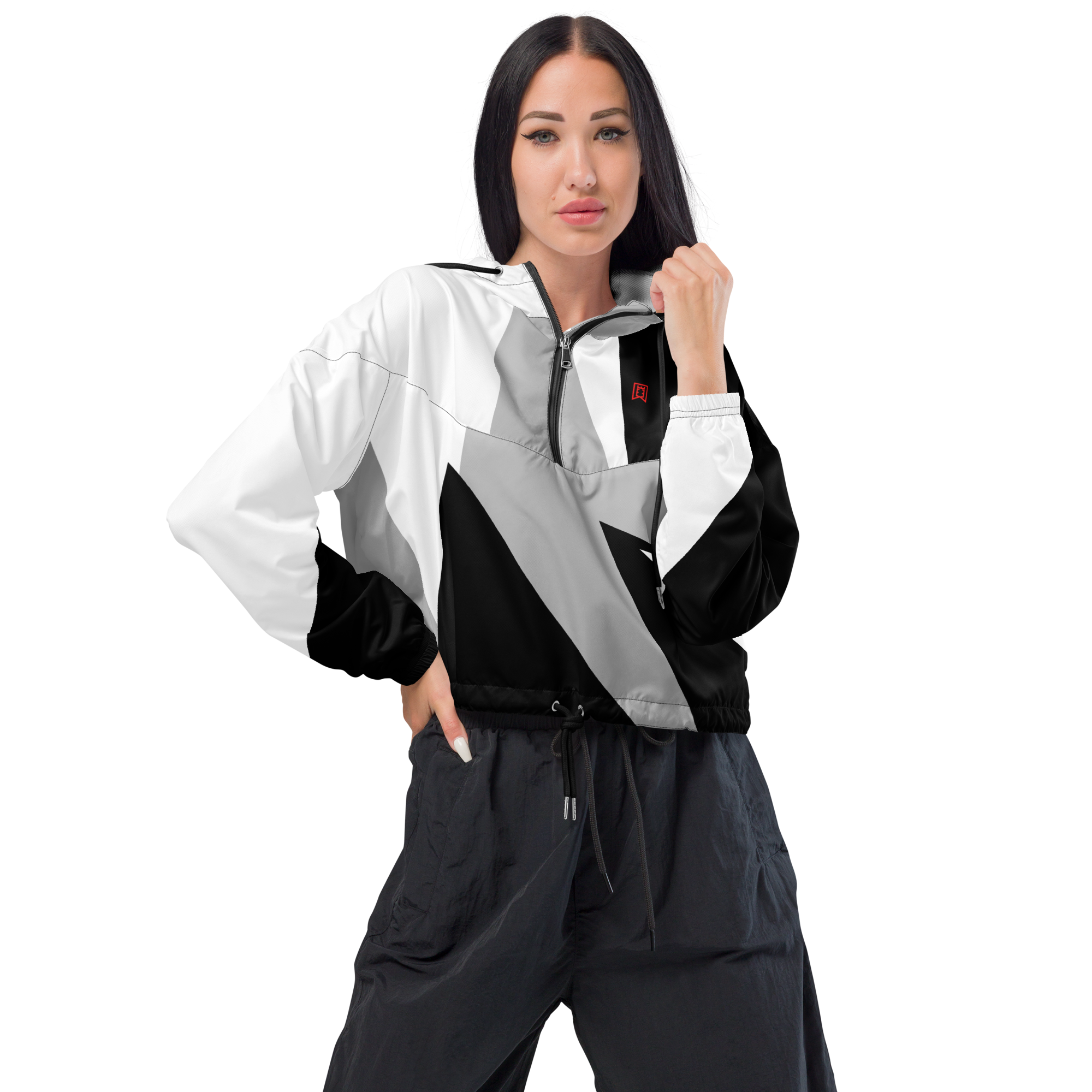 Women’s cropped windbreaker
