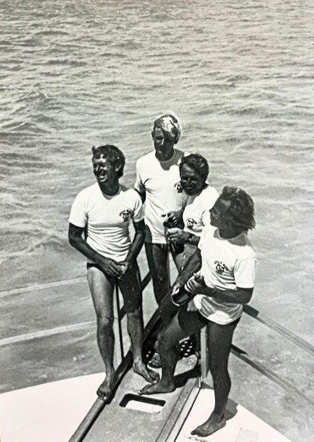 All partners of the estate, resort, and marina in early years