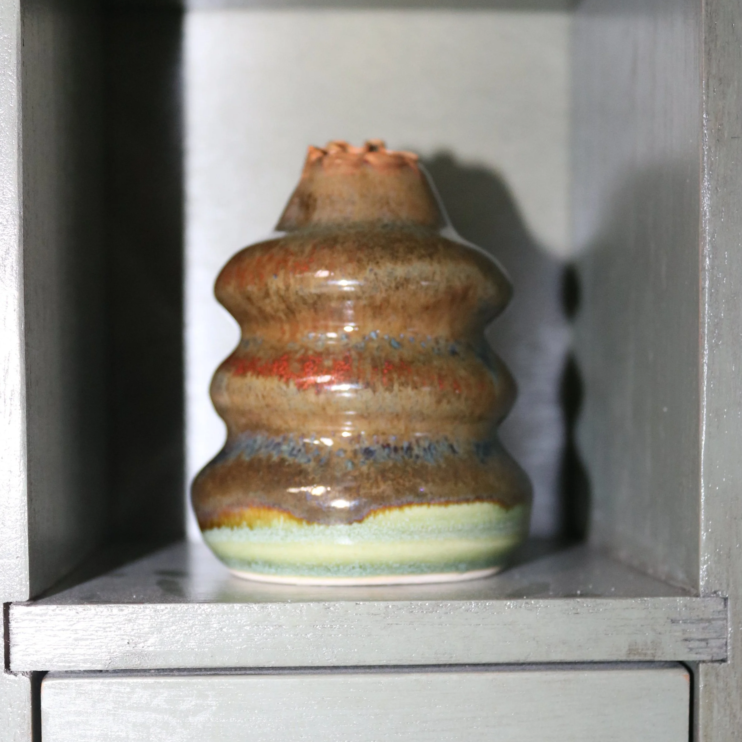Earthy Ribbed Bottle