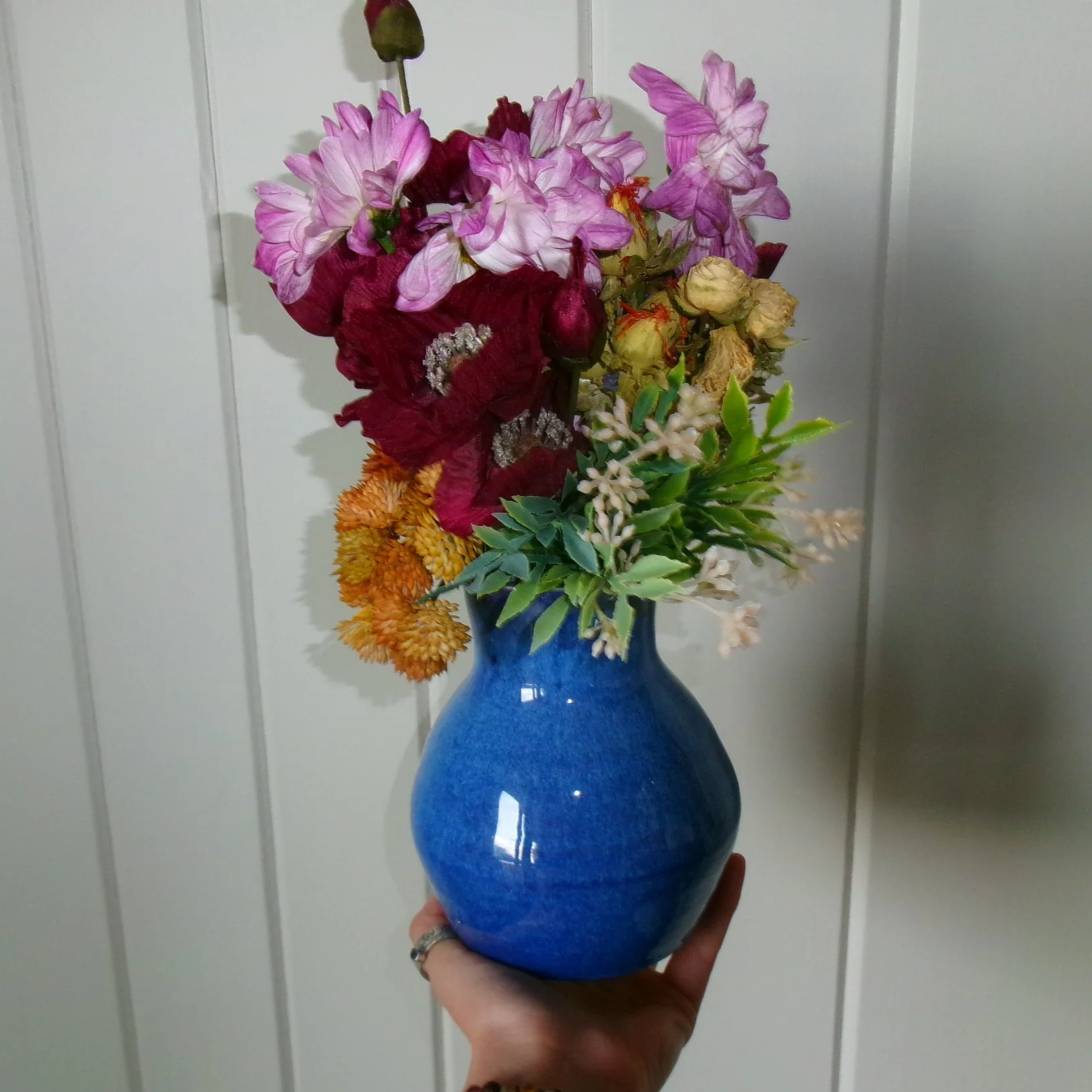 Deep Blue Vase