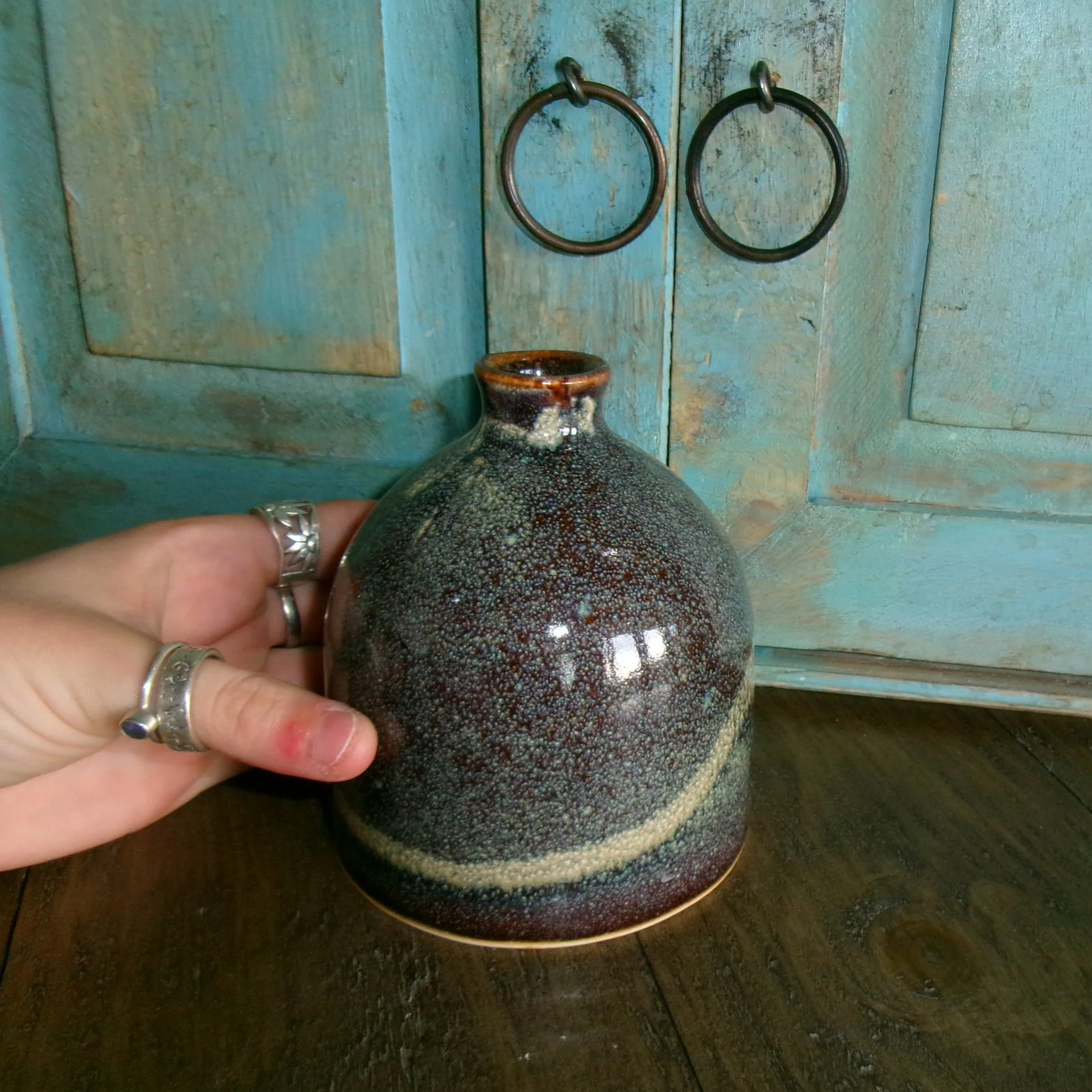 Brown Speckled Bottle