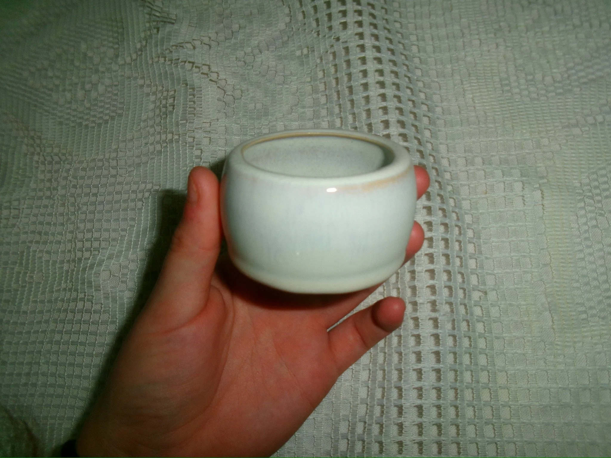 Mini White Orchid Cup
