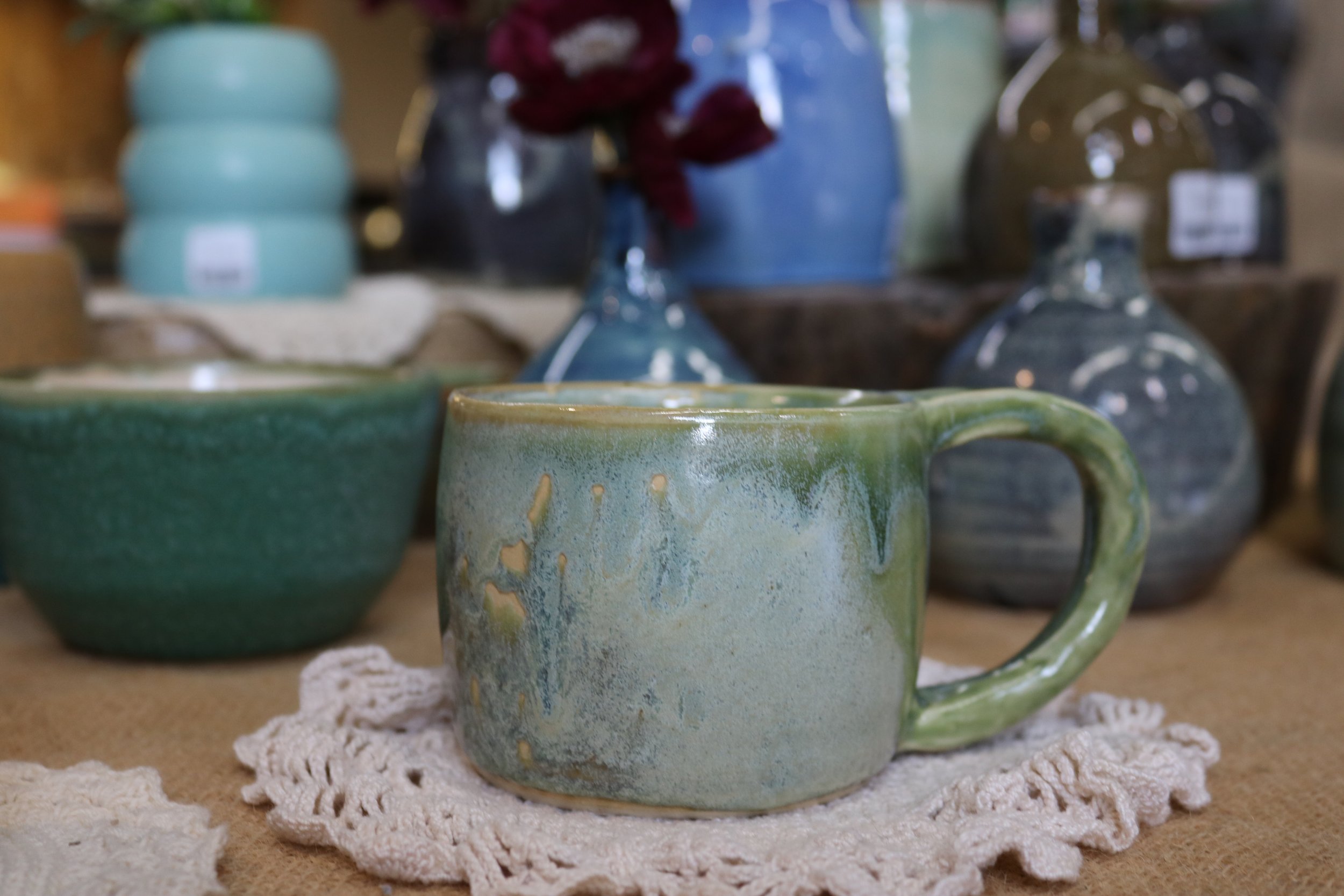 Green Traditional Mug