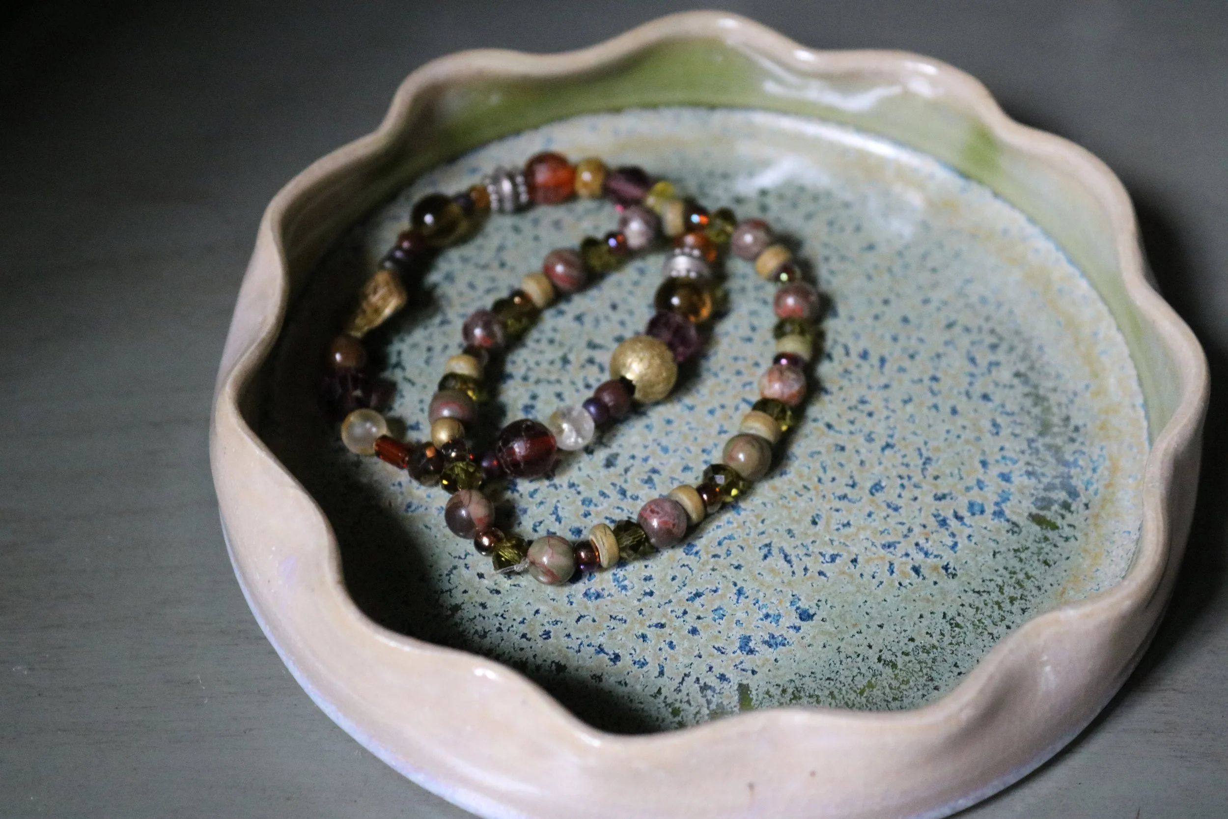 Blue Catch Dish; ON HOLD