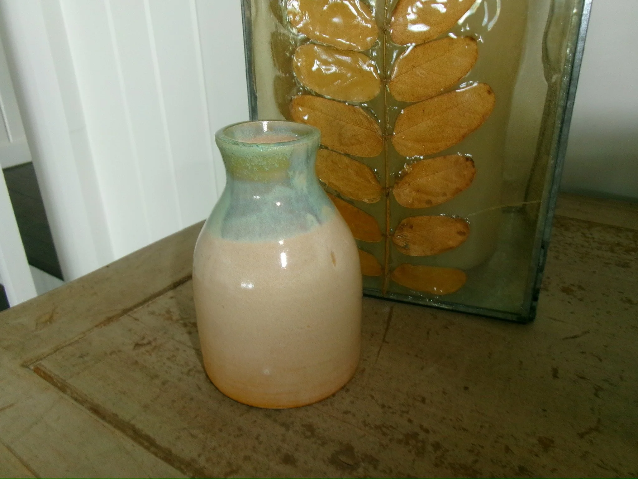 Mini Green and Orange Bottle