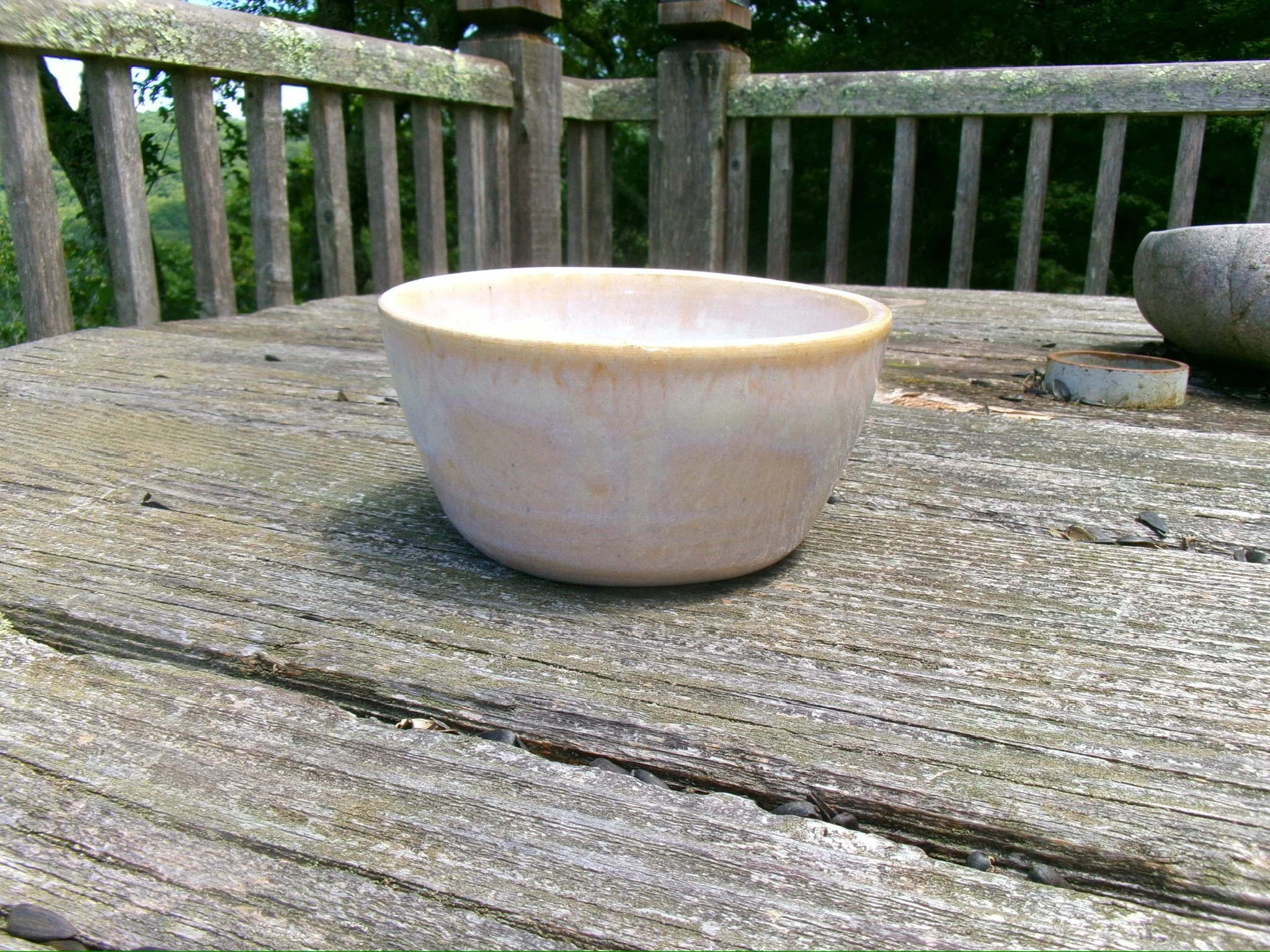 White Orchid Bowl