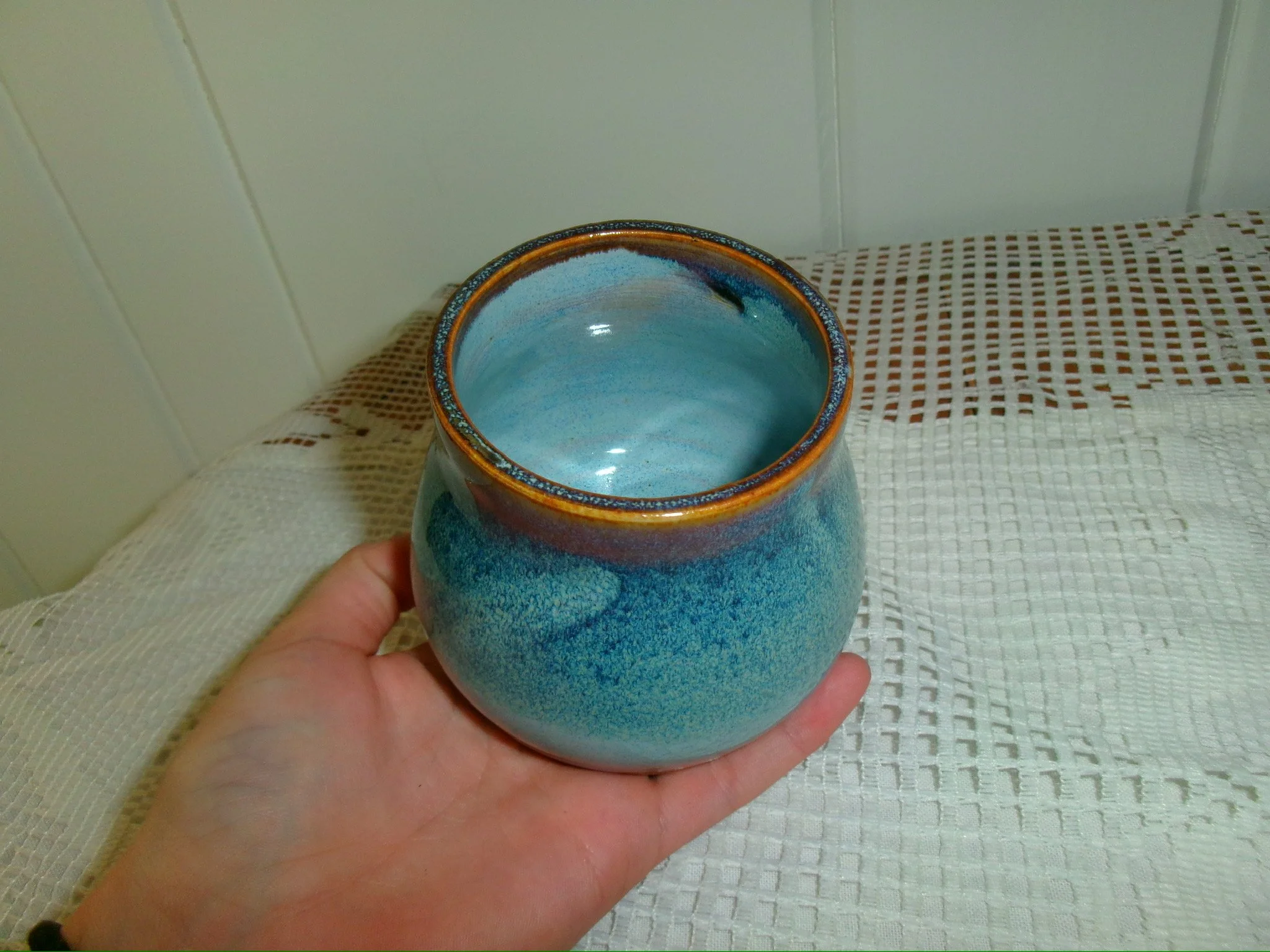 Blue Drip Cup