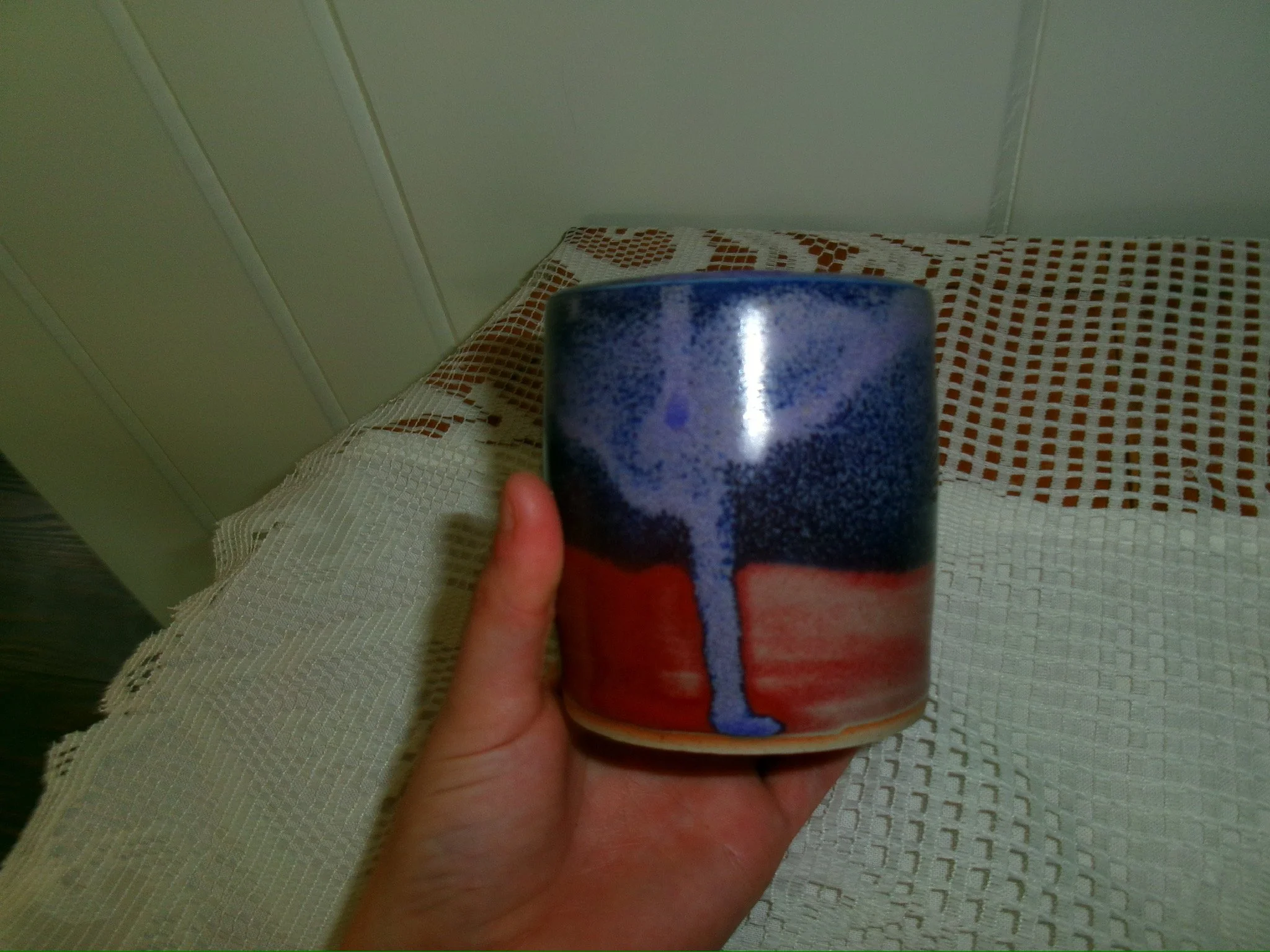 Purple Drip Cup