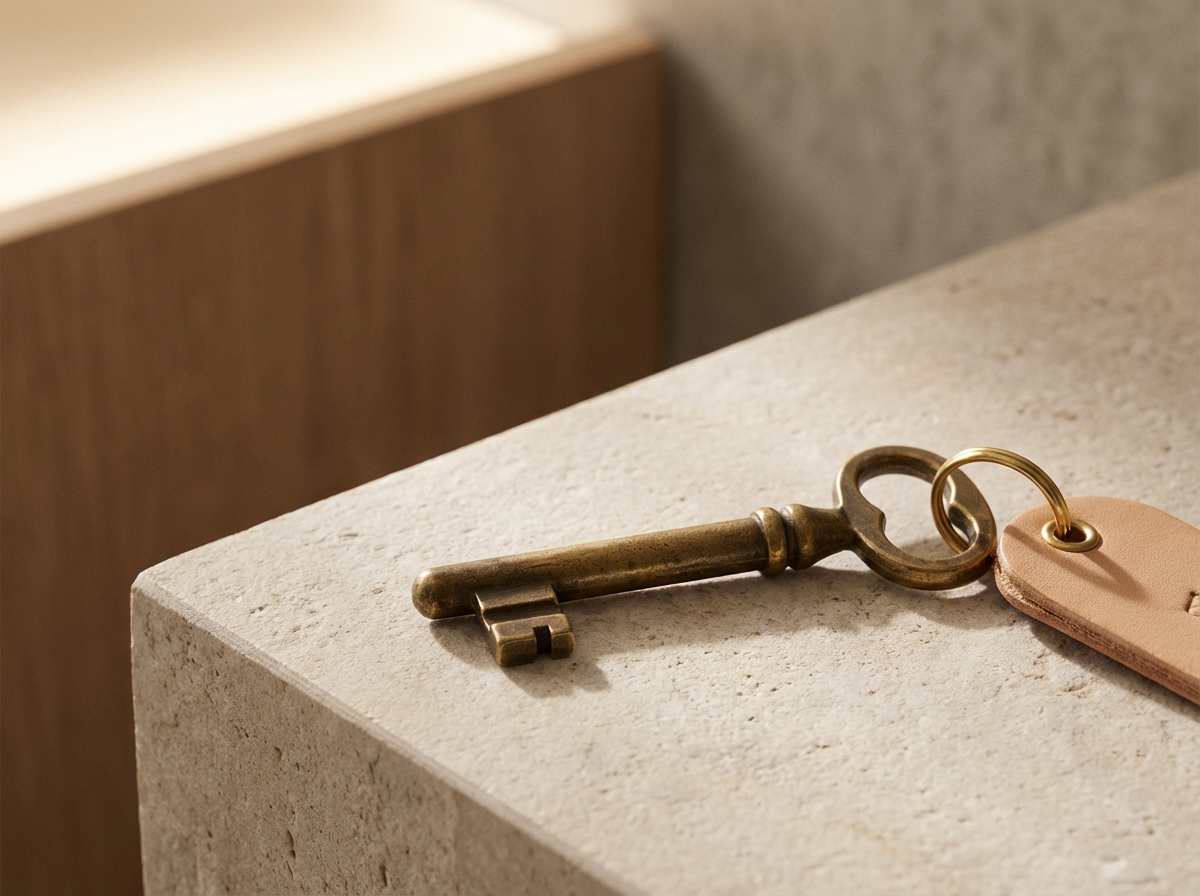 Heavy Brass Key
