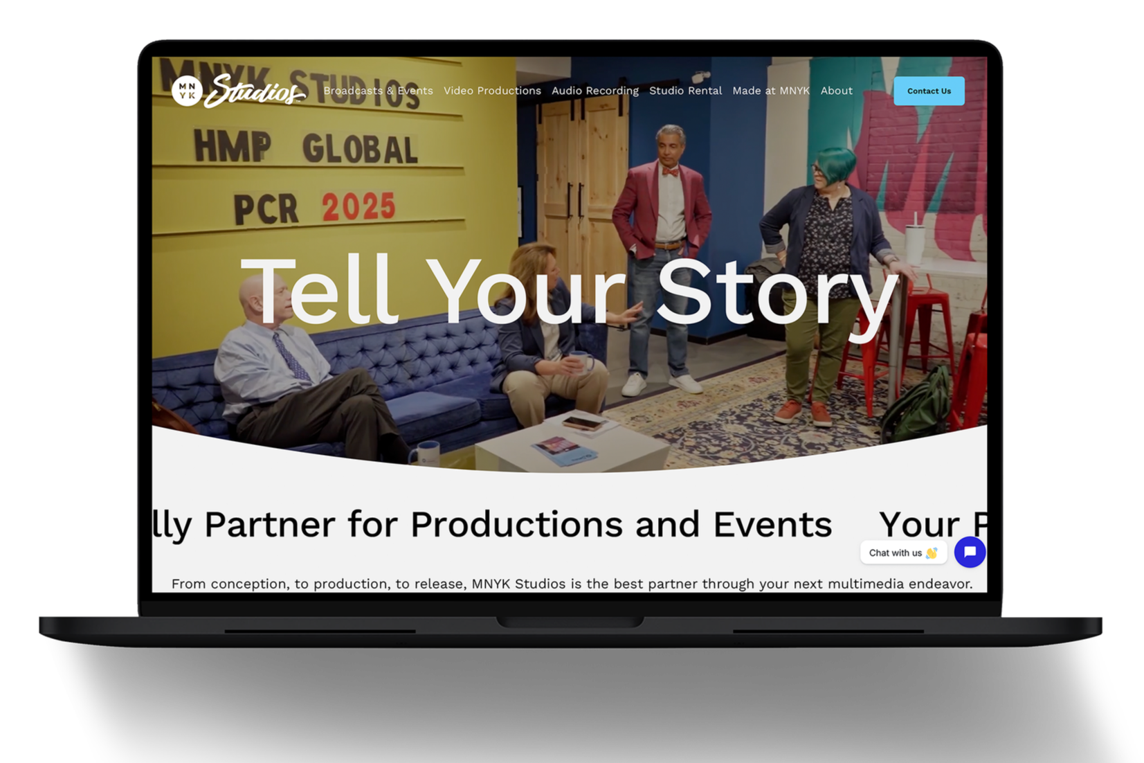 Studio Website Redesign