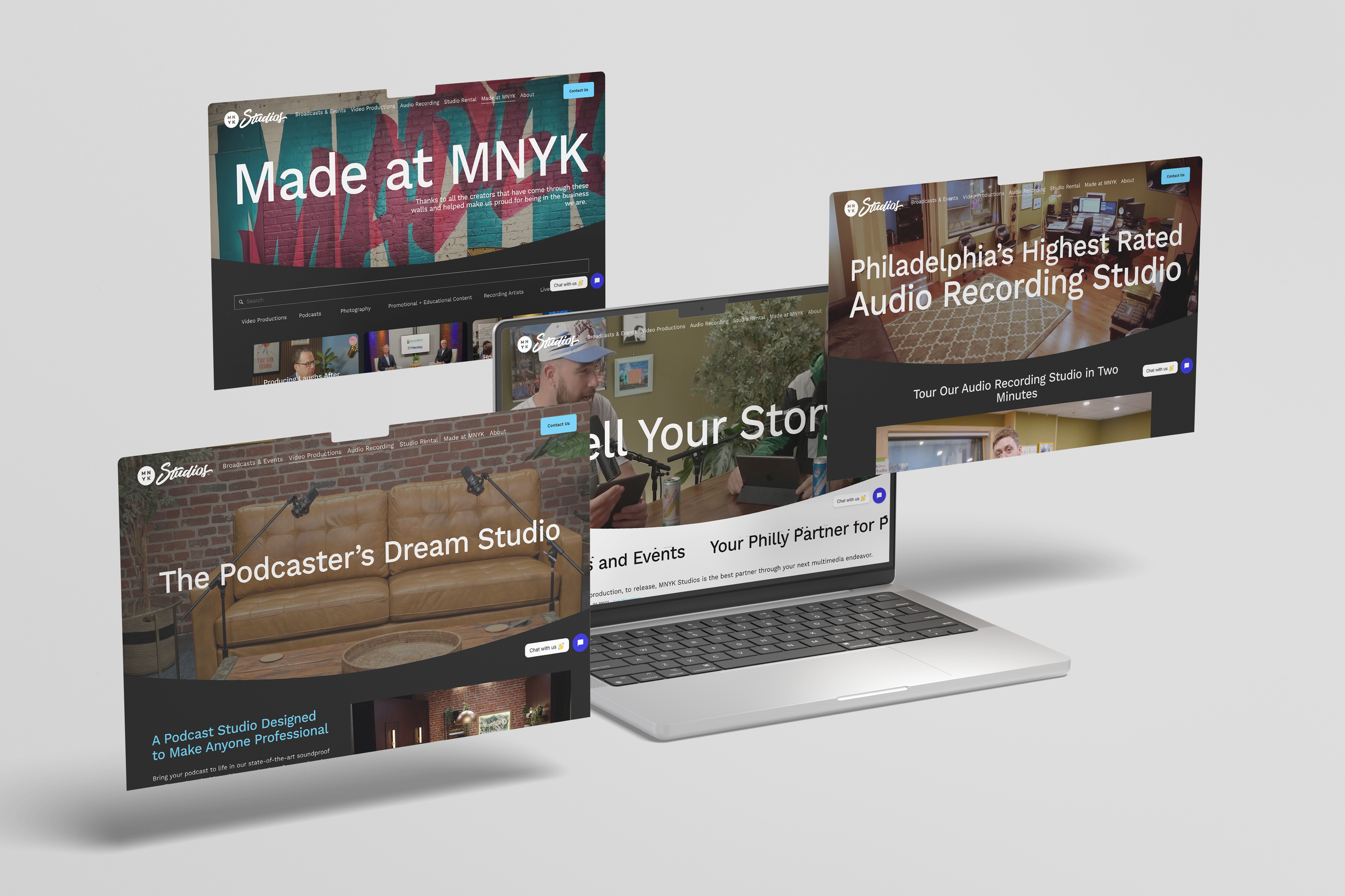 Studio Website Redesign