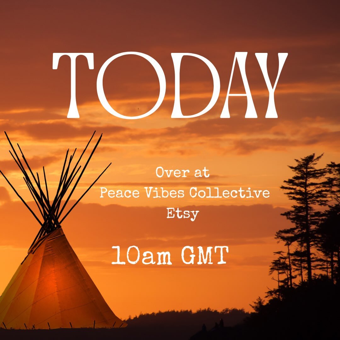 It&rsquo;s TODAY!!! 10am GMT, Peace Vibes Collective, Etsy (link in bio)! See you at 10! 😉💗

#itstoday #newjewellerylaunch #peacevibescollective #comejoinme