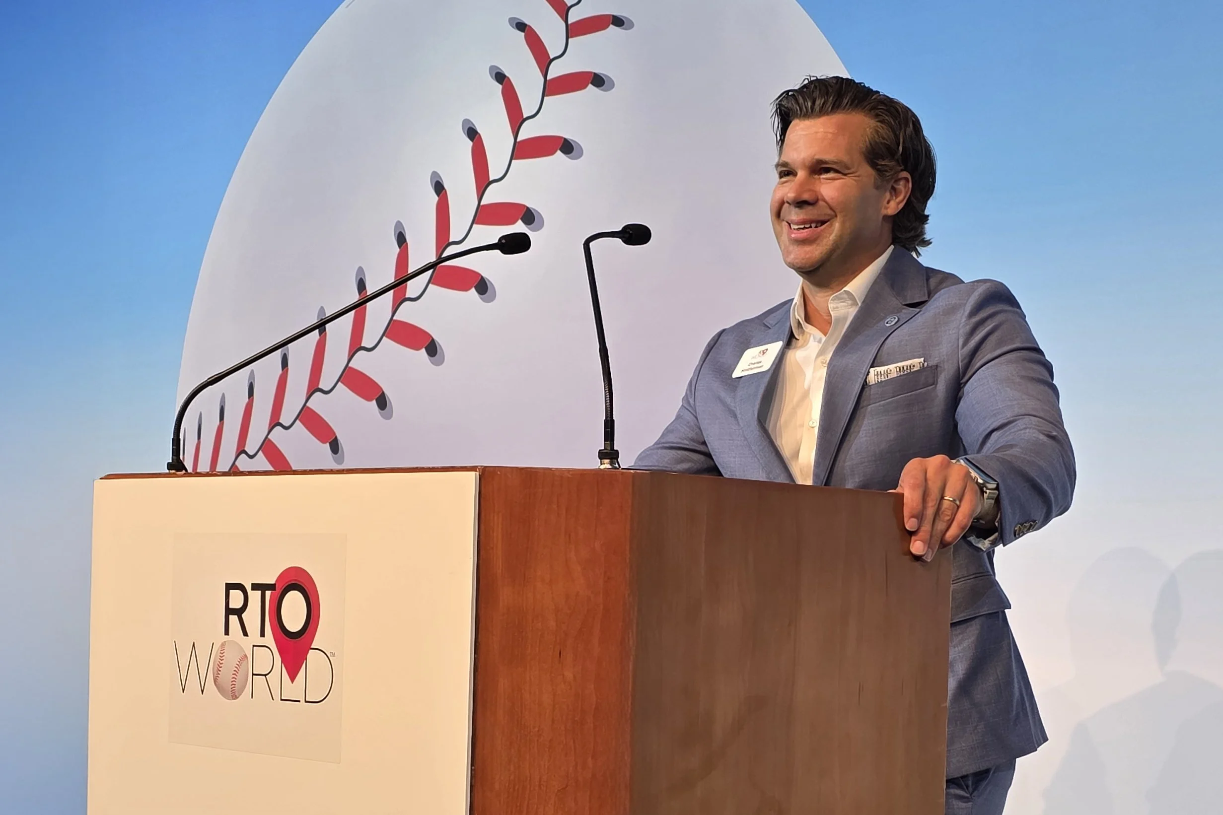 Charles Smitherman speaking at the Association of Progressive Rental Organization's annuals RTO World in 2026.