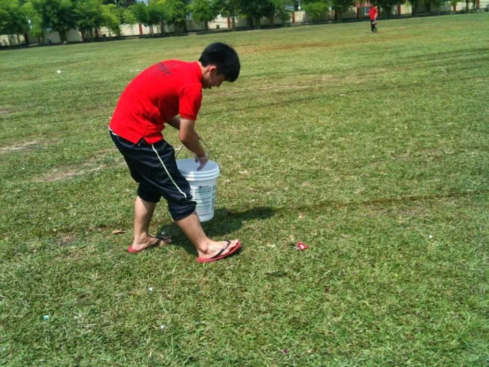 Sports Field Cleanup