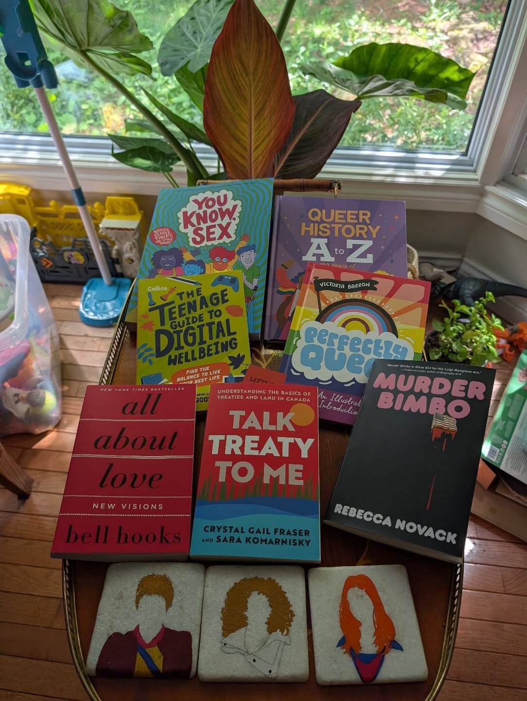 Family Reading Library!

Newest additions bought at @littlewrenbooks 

What are you reading?