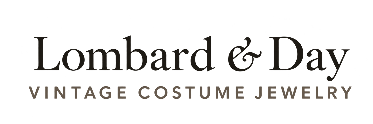 Lombard &amp; Day Vintage Costume Jewelry