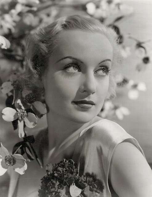 Legendary Hollywood actress Carole Lombard, photographed by studio photographer A. L. "Whitey" Schafer in 1933.