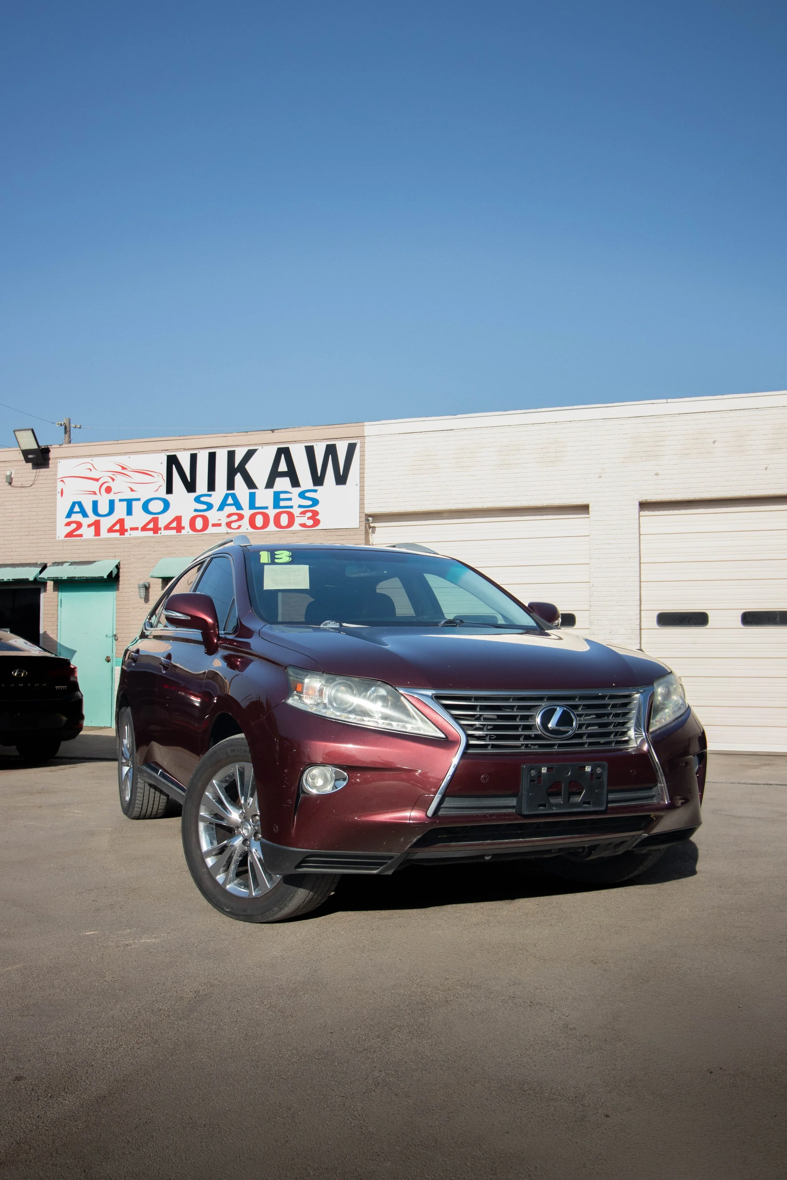 1. 2013 Lexus RX 350