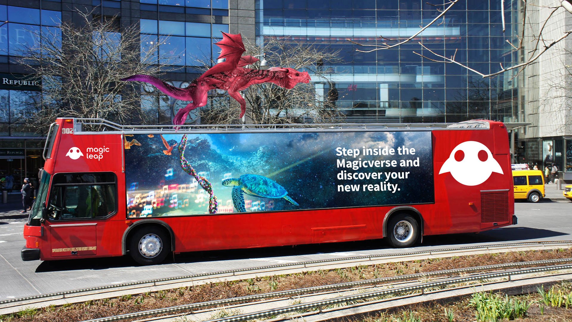 Bus wrap mockup