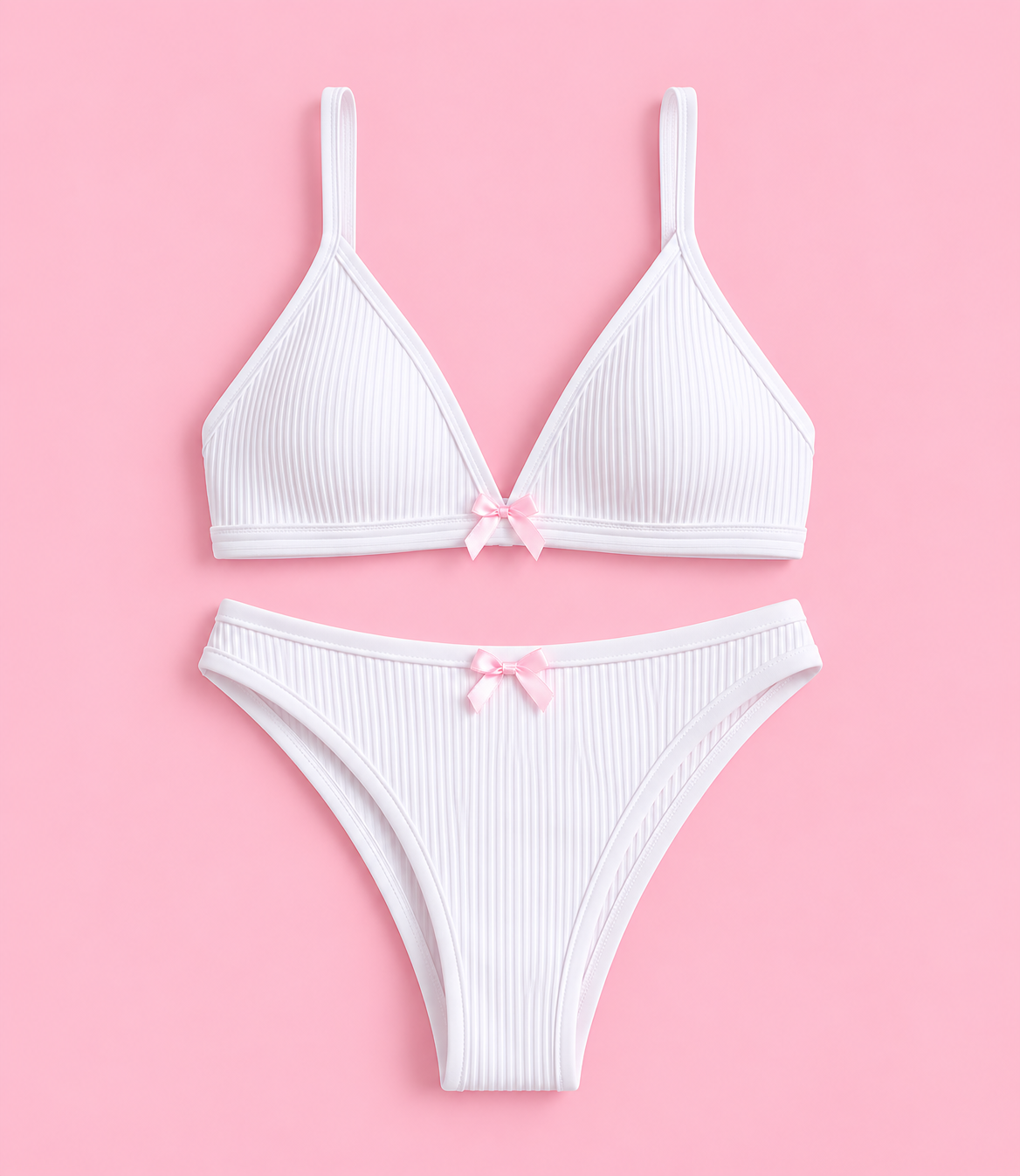 The Pink Bow Swimwear Set