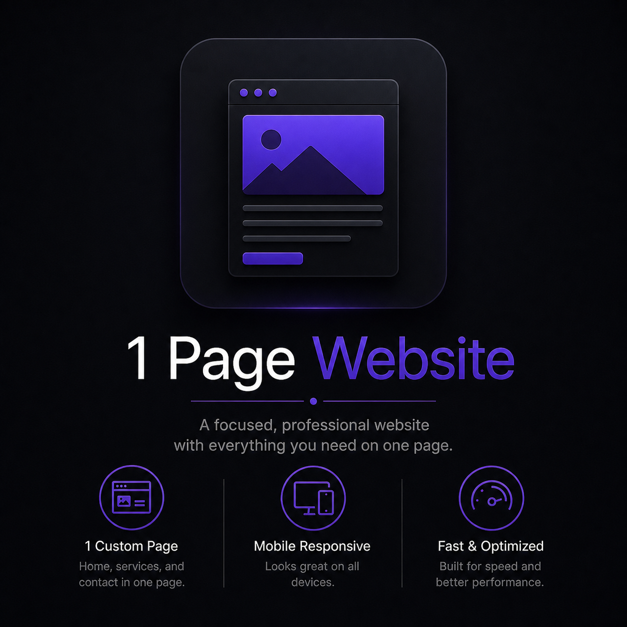 Splash Page (1 Page)